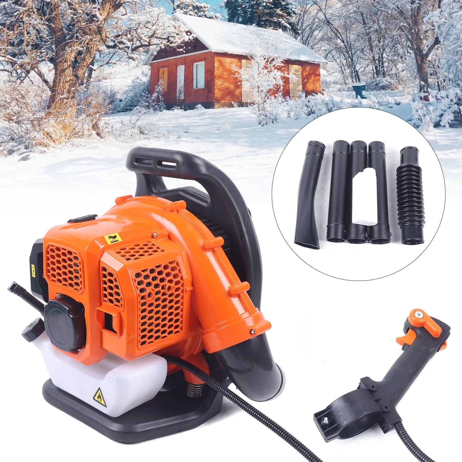 Sleek Leaf Blower with Product Weight: 10kg/22lbs, Fuel Tank Capacity: 1.2L/0.3gal - Model DB25CF