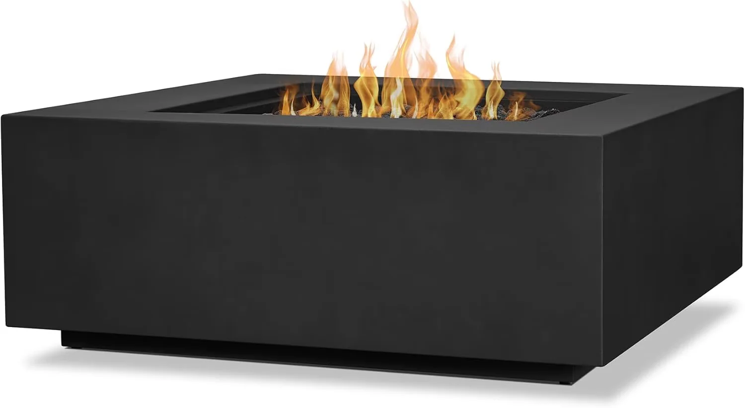 Versatile Outdoor Heating with Rust Resistant, Weatherproof, Style - Contemporary - Black Metal Model 9F1161