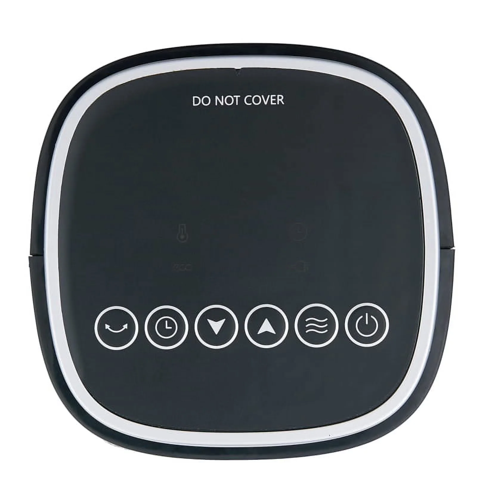 Reliable Portable And Electric Space Heater with Temperature Controlled, Adjustable - Black Model 21B303