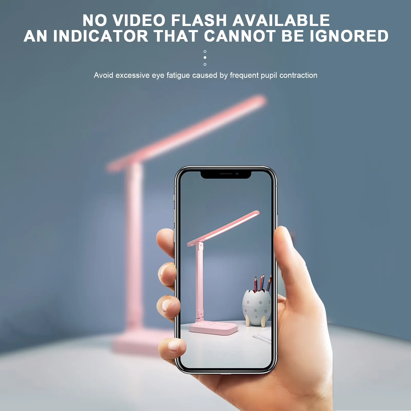 Versatile Desk Lamp with LED, Task Lamps, LED Dimmable Table Reading - Pink Model 0ECE17