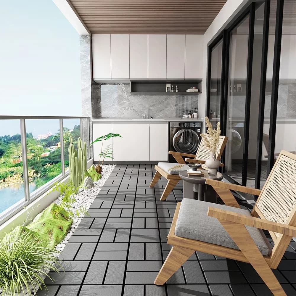 Quality Building Material with Easy To Clean, Adjustable, All-Weather Indoor Outdoor Use - Gray Pp for Garden Model 0D4A1E