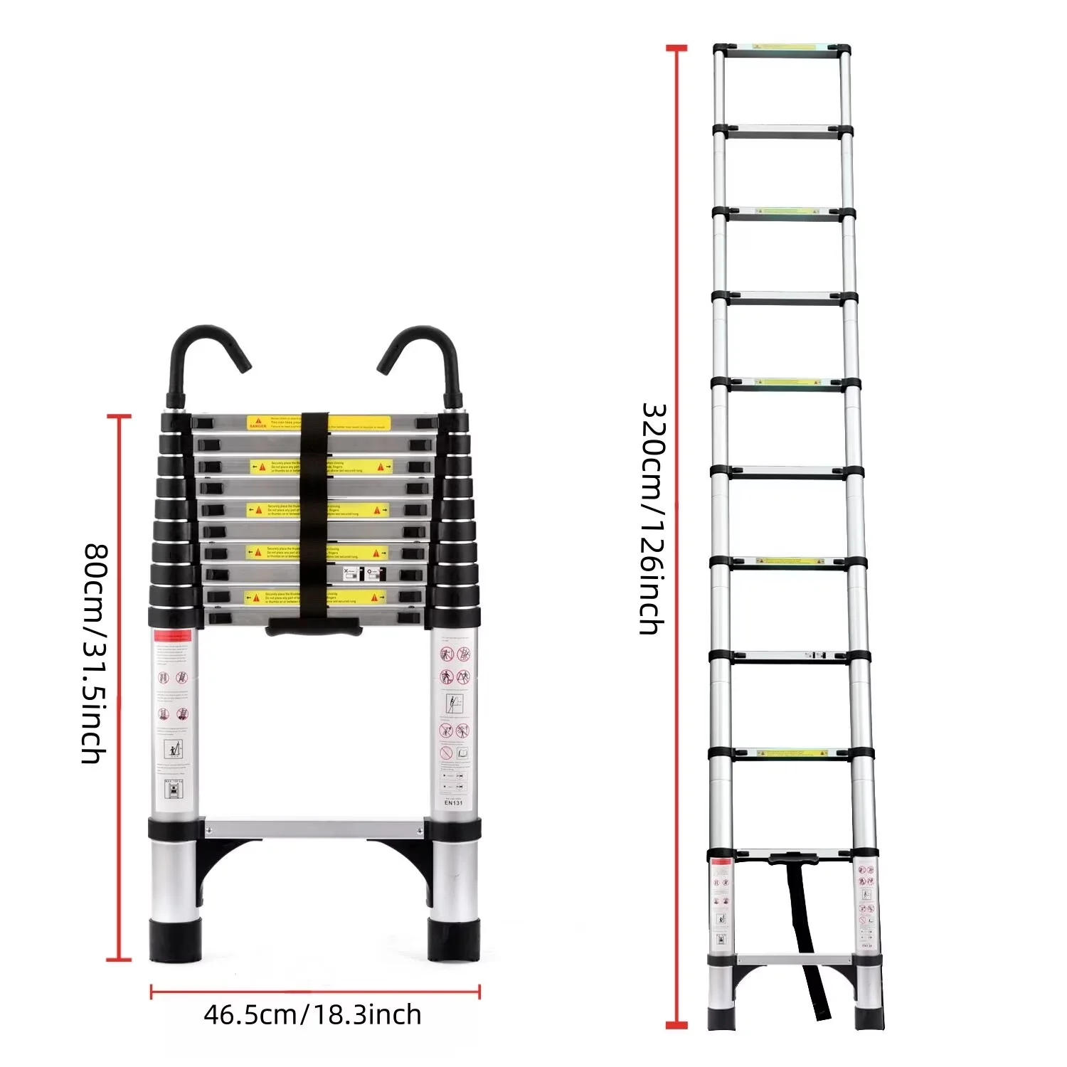 Building Material Innovative with Adjustable, hook - Aluminium Silver for Rv, Home Model 63B775