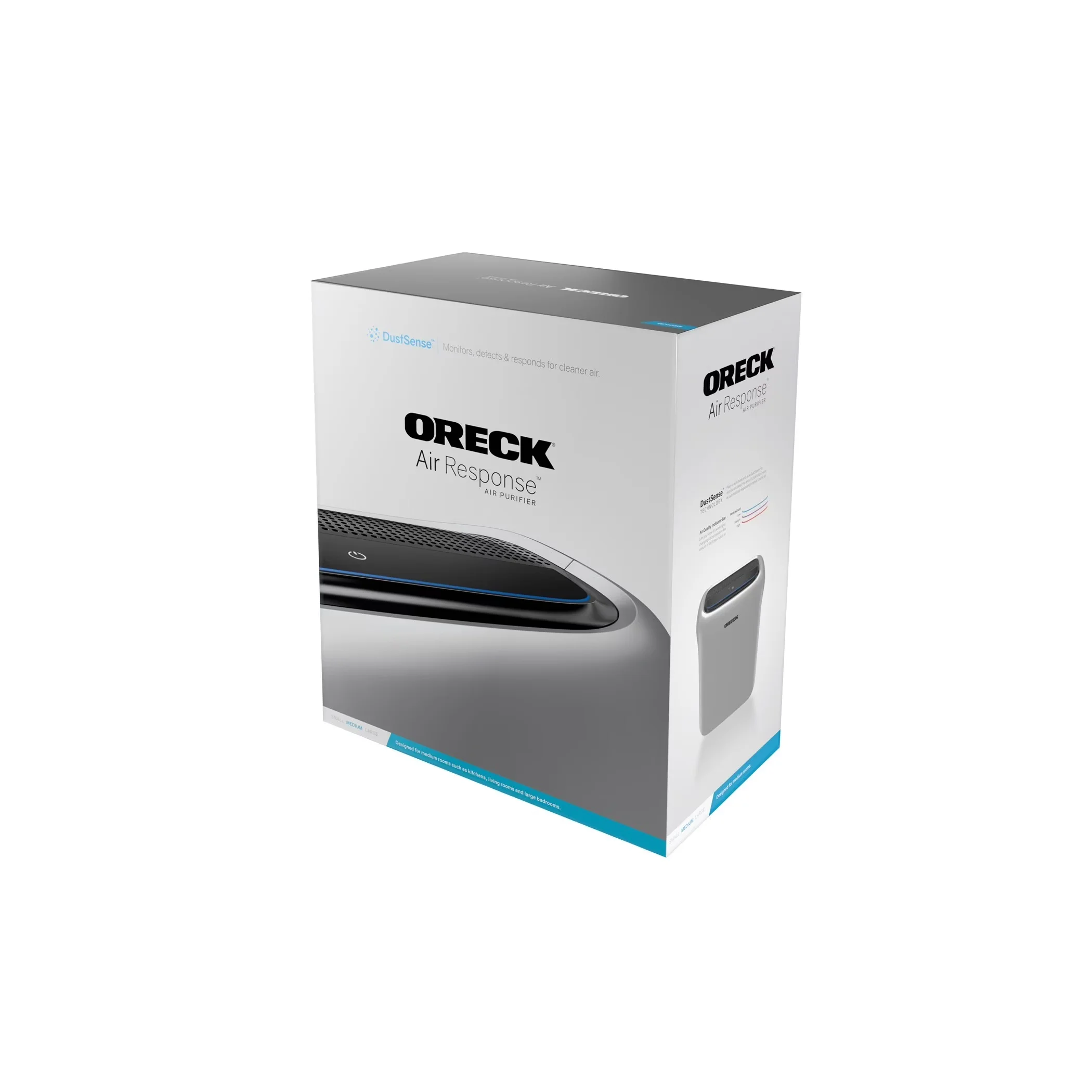 Air Purifier Reliable with Filter Change Indicator, Automatic Shut-Off - Grey Model 4DA45B