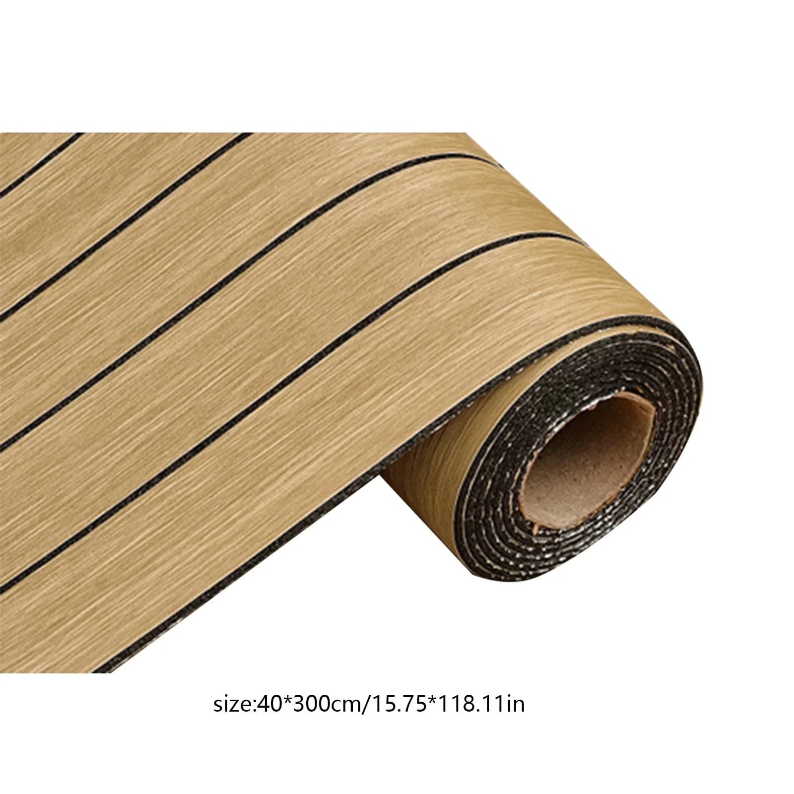 Compact Wallpaper with No Drilling Required, Peel and Stick - Pvc Beige for Bathroom Model 493DE5
