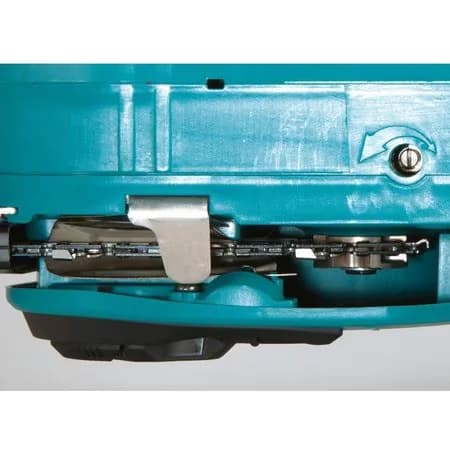 Sleek Chainsaw with Battery, Chain Brake - Blue XCU03PT1 - Reliable Performance Model DA0B3F