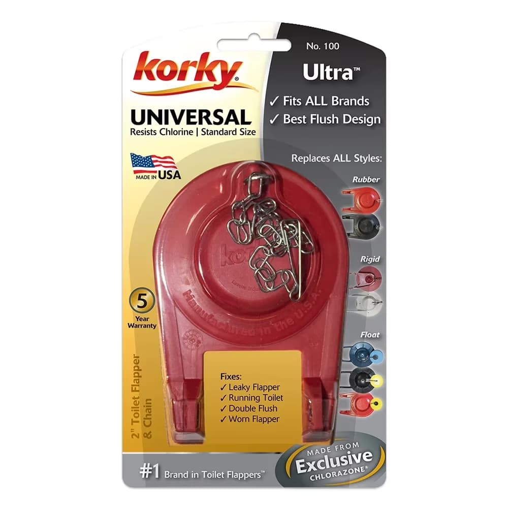 Efficient Plumbing with Adjustable, Easy Installation, Easy to Install - Red Rubber Model 0161E0