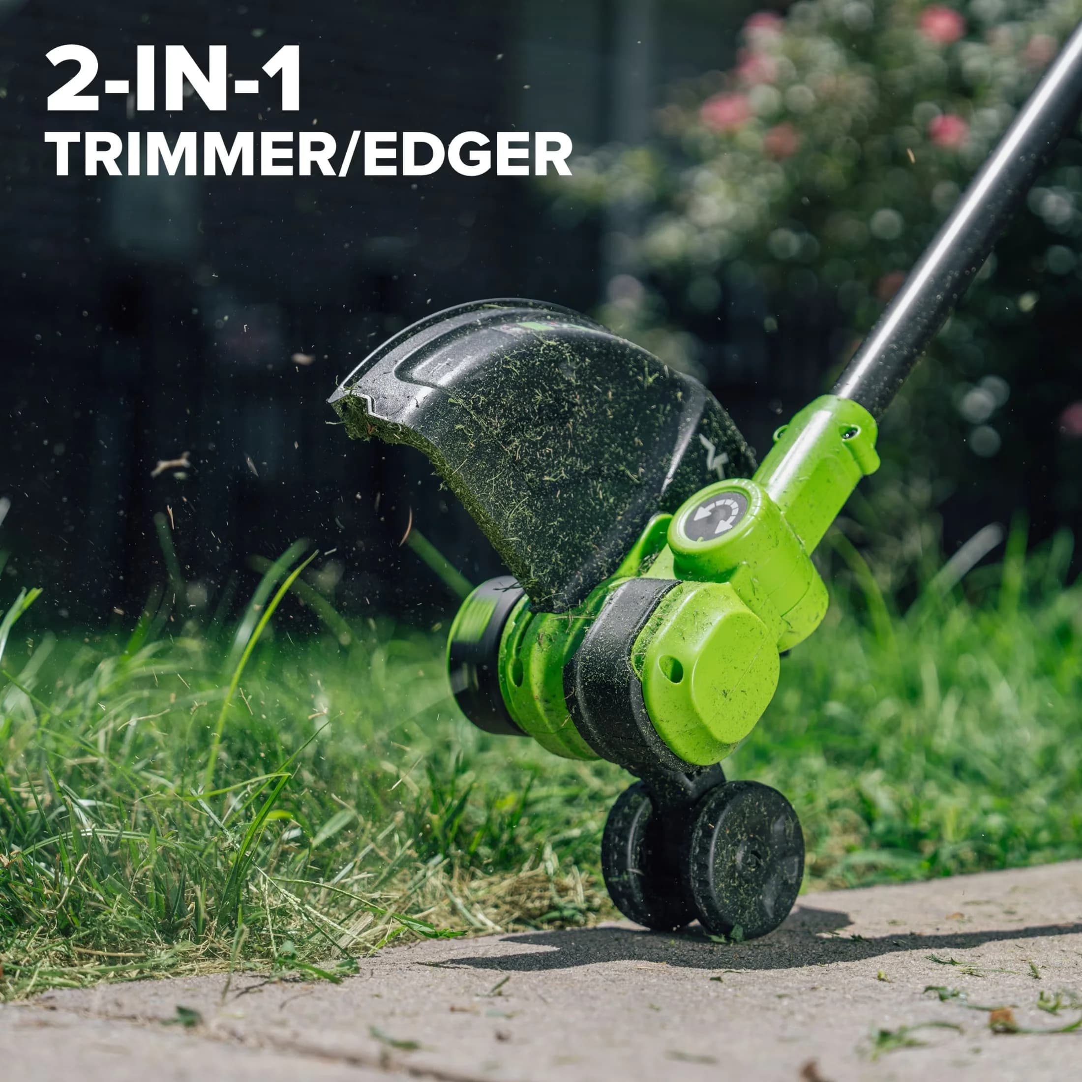 Efficient String Trimmer with Battery, 30W, 3.0 Ah USB-C Battery - 24V Model E247D5