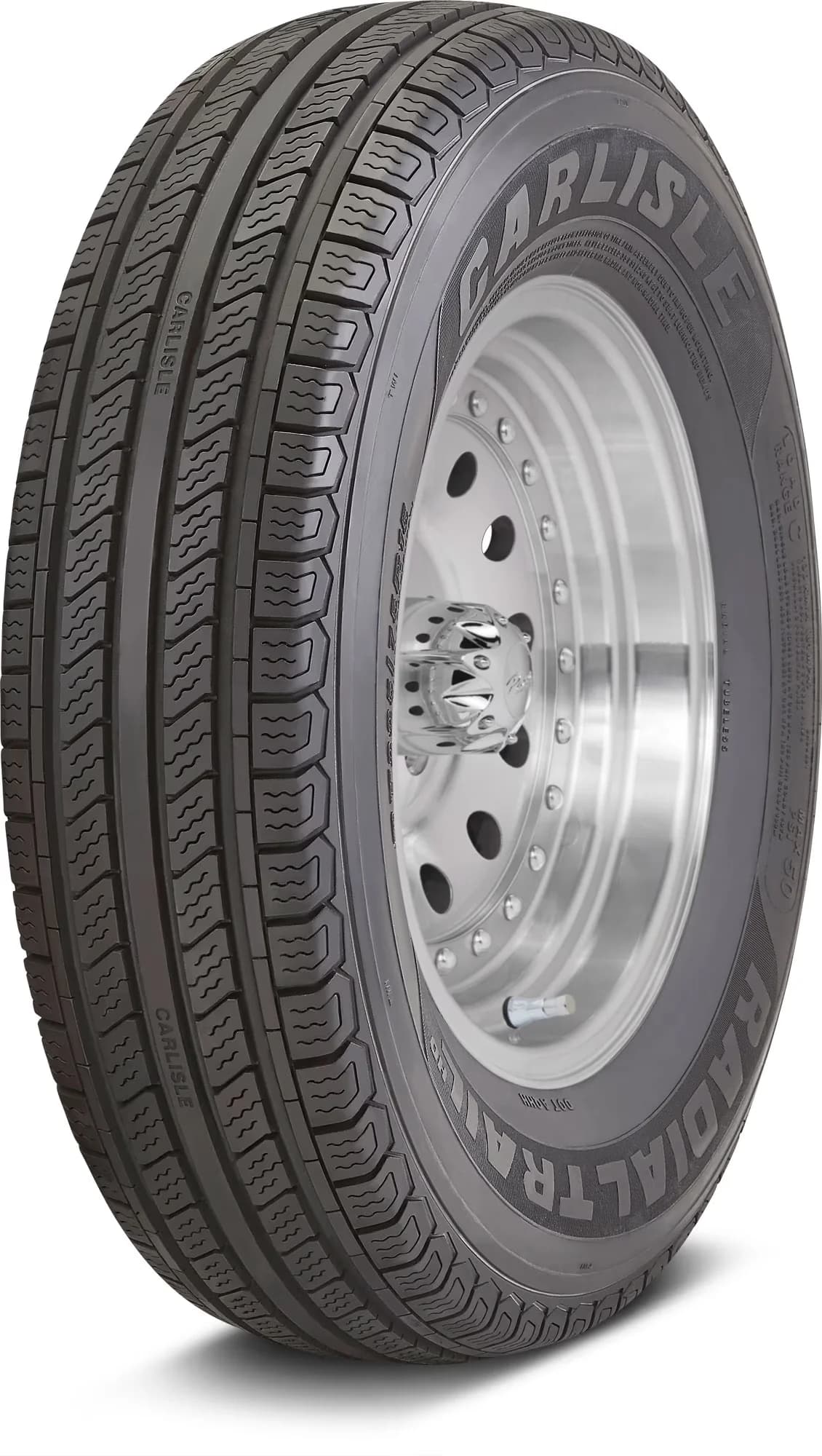 Sleek Trailer Tire with Size: ST205/75R14/8, All-Season Tire, Model: Radial Trail HD - Model 382175