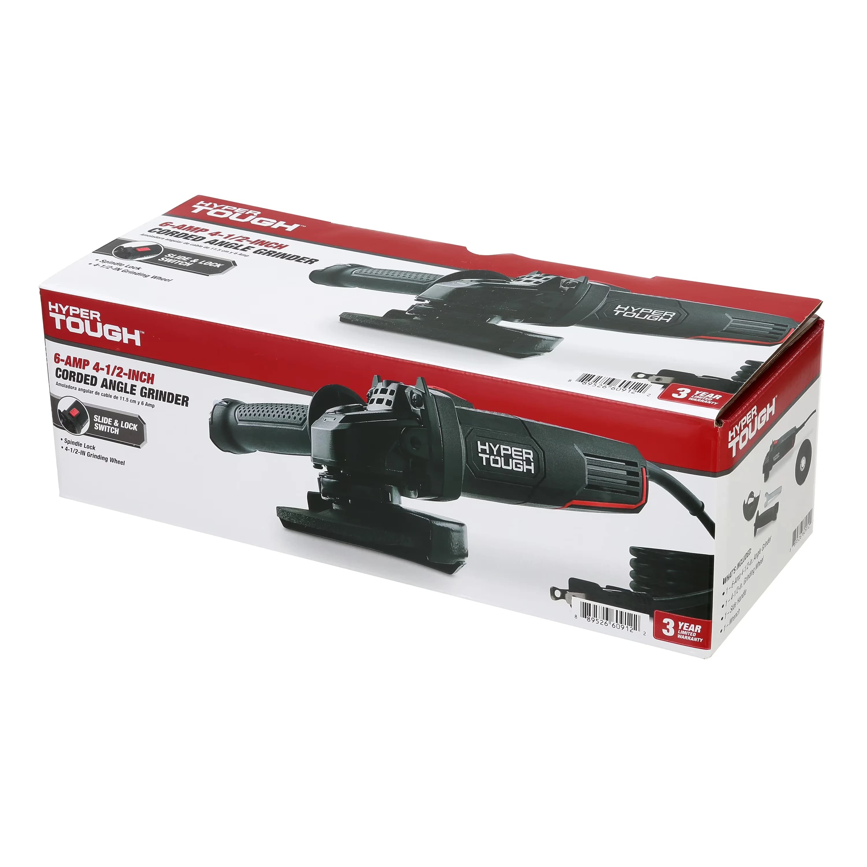 Durable Woodworking with Compact Design, Ergonomic Design, Includes a Wheel Guard for Added Safety - Model AABFC6