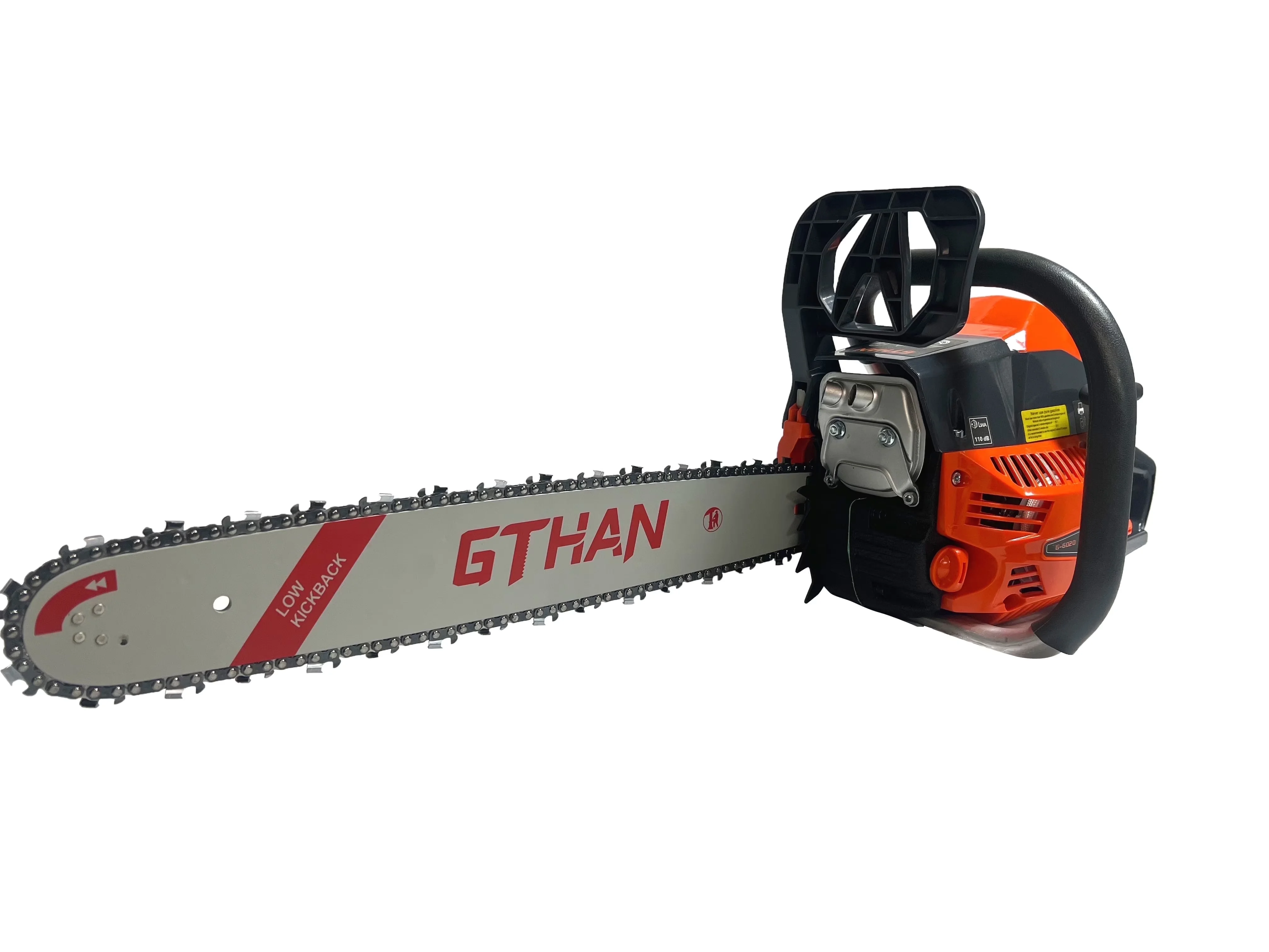 Chainsaw Stylish with Chain Brake - Orange 20 Inch - Long-Lasting Performance Model 34A58F