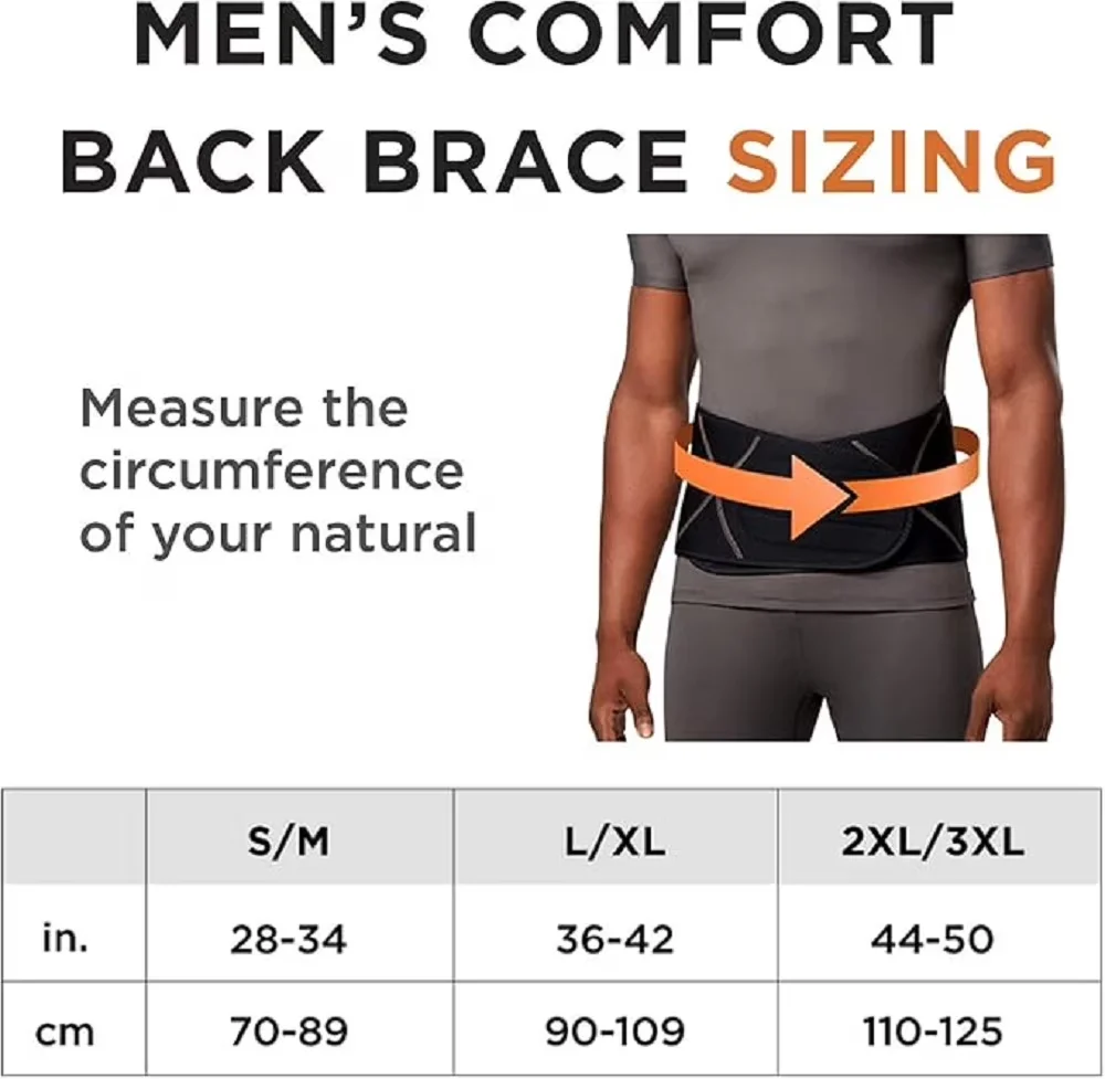 Versatile Protective Equipment with Back Brace and Posture Corrector - Nylon Black Model 704FDC