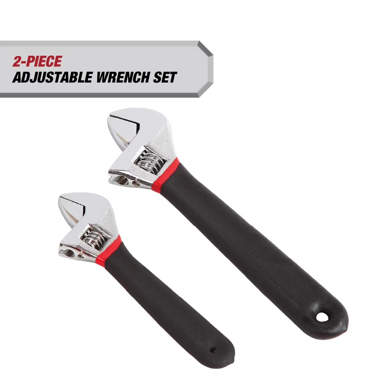 Reliable Hand Tool Set with Comfort Grip, Large Screw for Easy adjustments - Red 11" Model 69DCE9