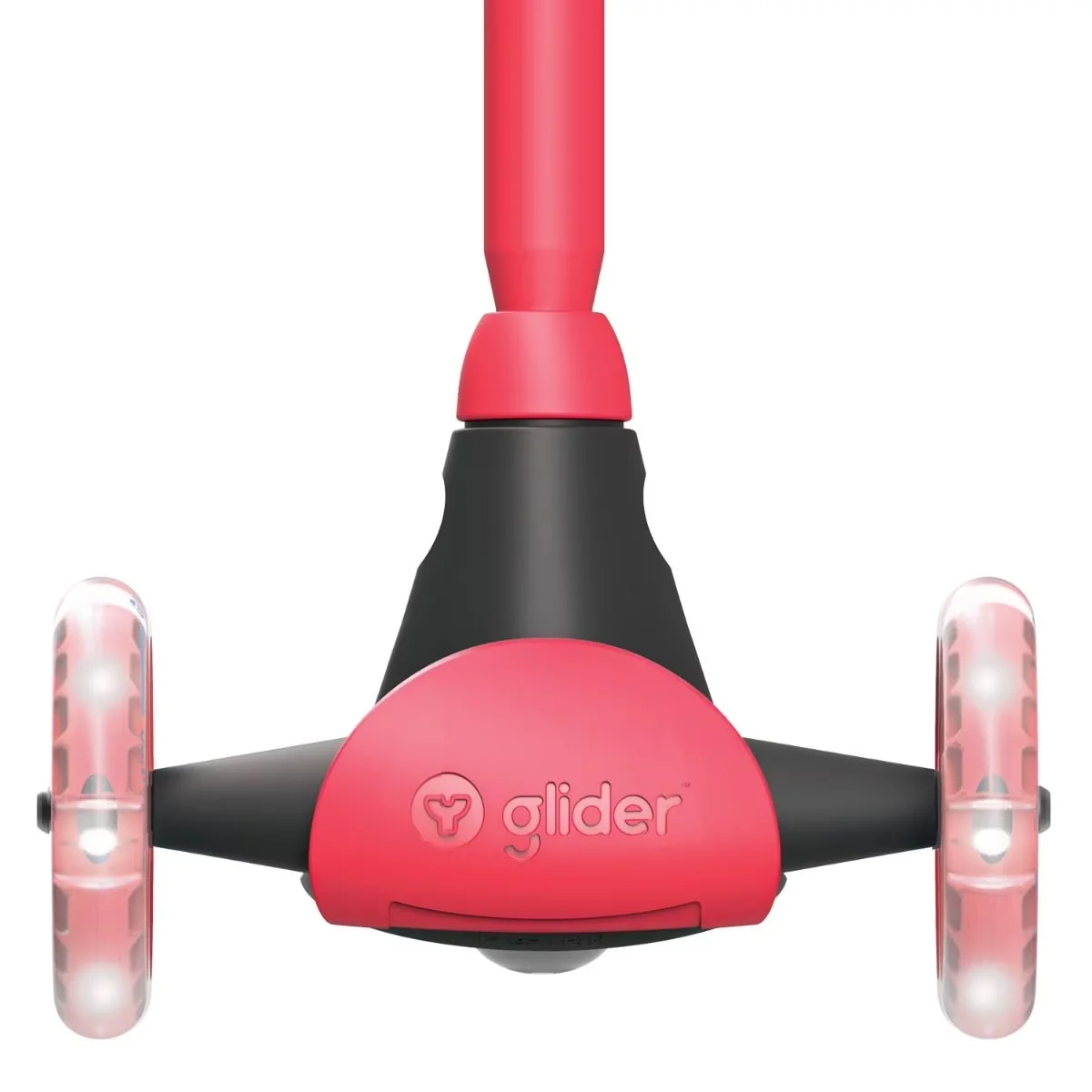 Essential Scooter with Foldable, Lightweight, Portable - Pu Red 3-8 - Premium Collection Model 81254E