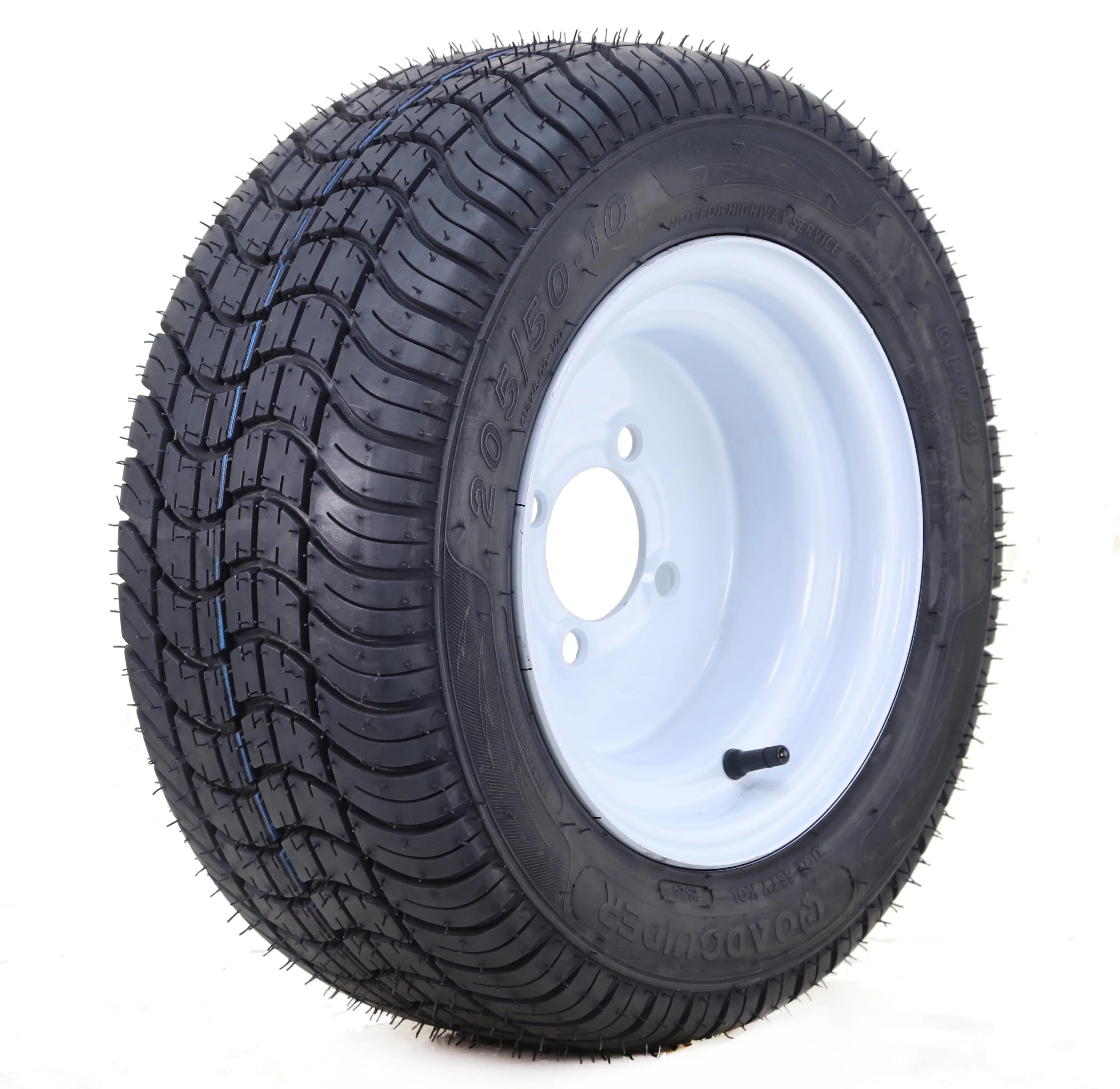 Golf Cart Tire Versatile with Non directional tread pattern - 50-10 - Rustic Charm Model 6B6C45