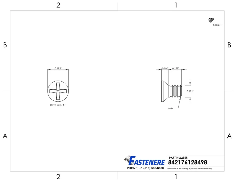 Fastener Innovative - 4-40 - Reliable Performance Model 36AFAF