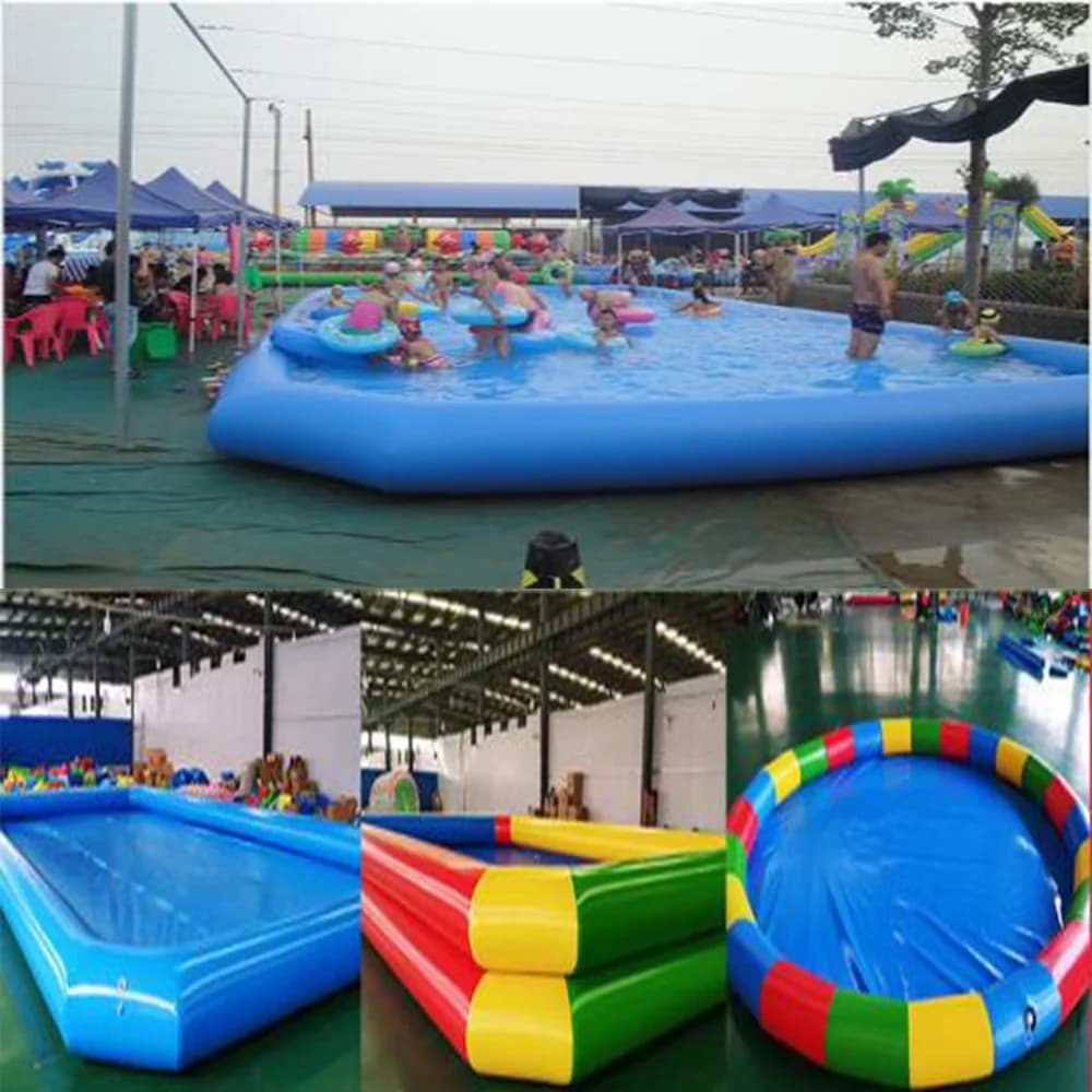 Efficient Inflatable Pool with Puncture Resistant, Family Swimming - Satisfaction Guaranteed Model 1907E2
