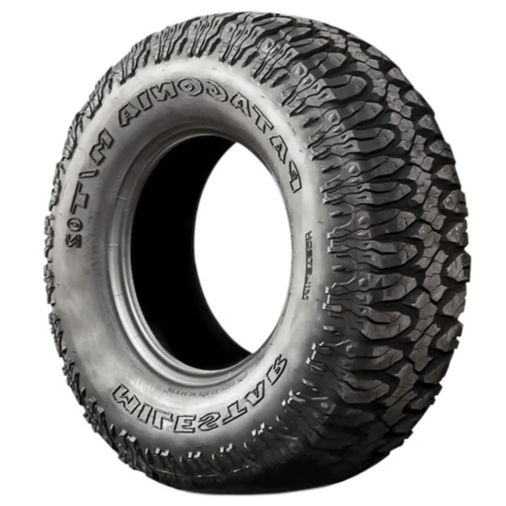 Premium Car Tire with Low Maintenance, All-Weather, Size: LT33X12.50R15 - Model CCFA5D