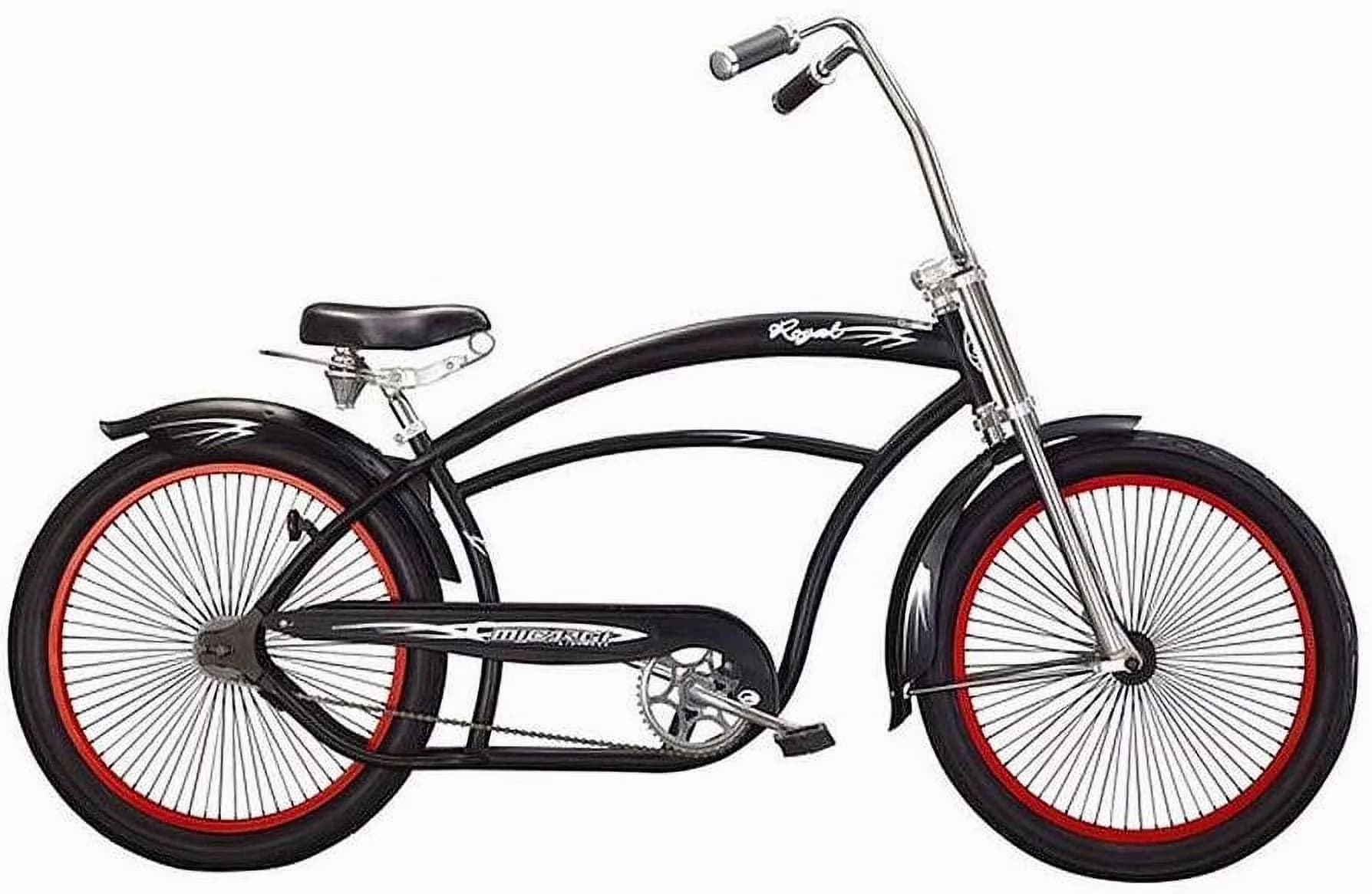 Professional Cruiser Bike with Adjustable Seat Height, Matte Black - Matte Black Model 66DB44