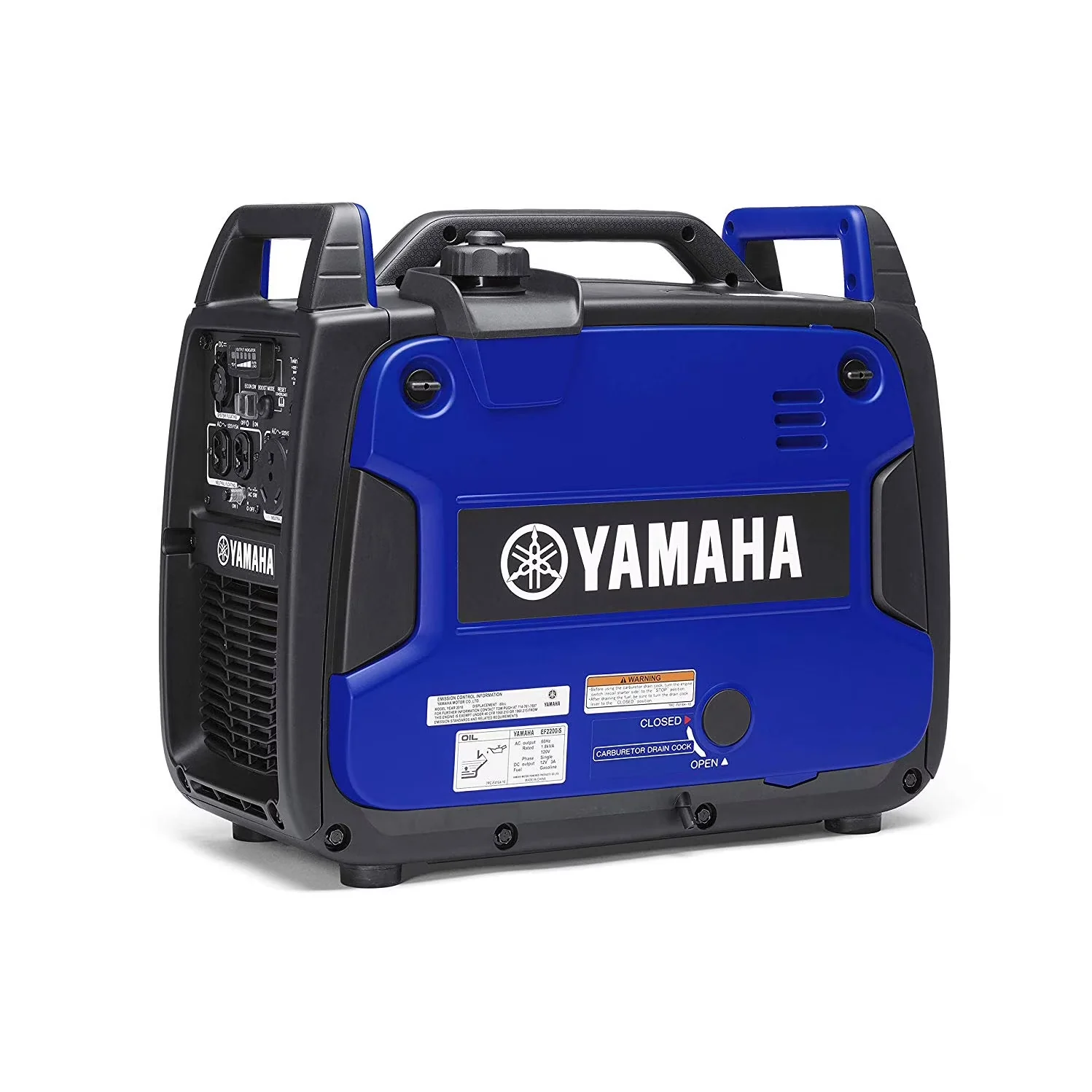 Compact Generator with 2200W, Adjustable, Blue - 120 - Ergonomic Design Model 85CC42