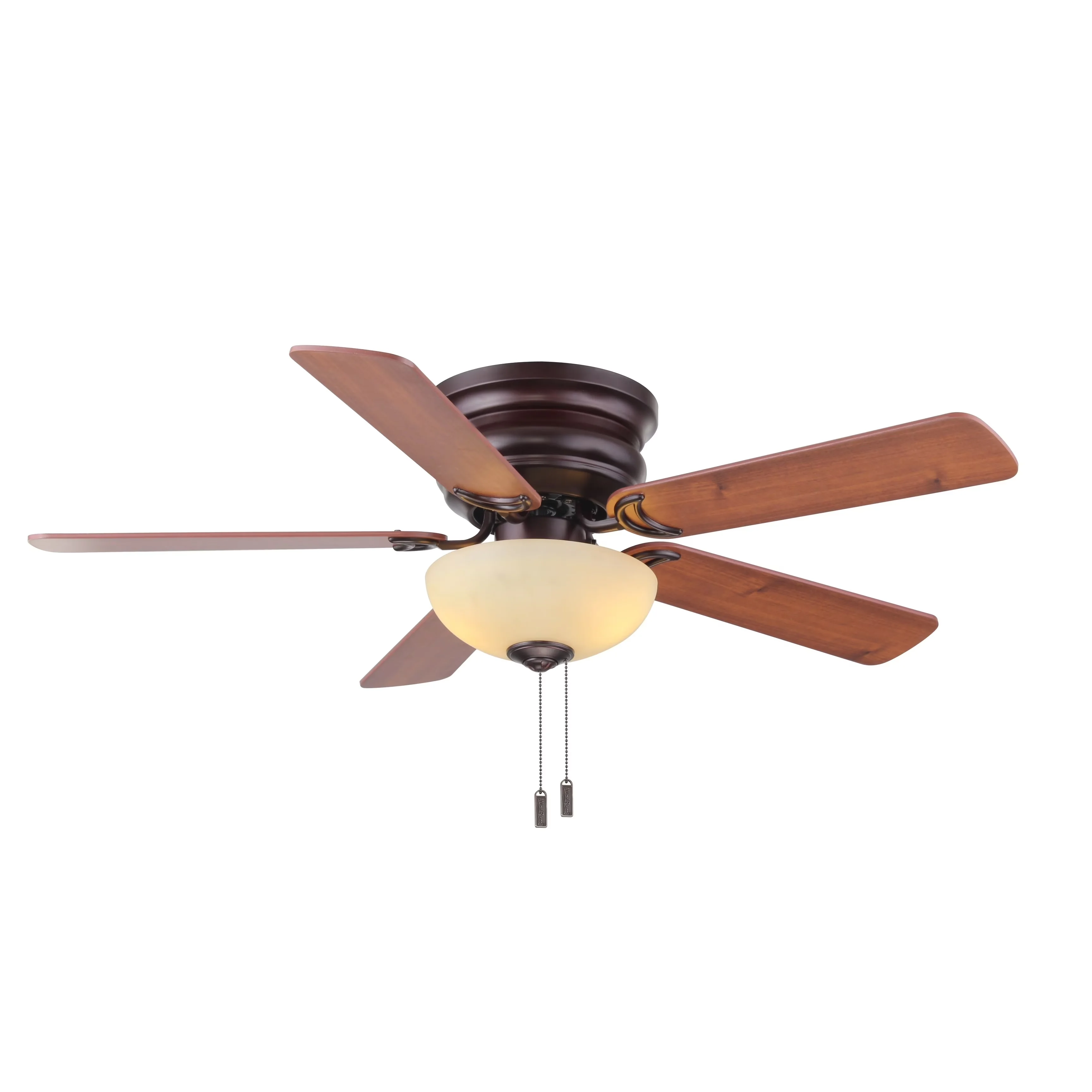 Ceiling Fan Versatile with Remote Controlled, Modern, Fans 44 in. Frisco - Silver White Glass Model F3CF5F