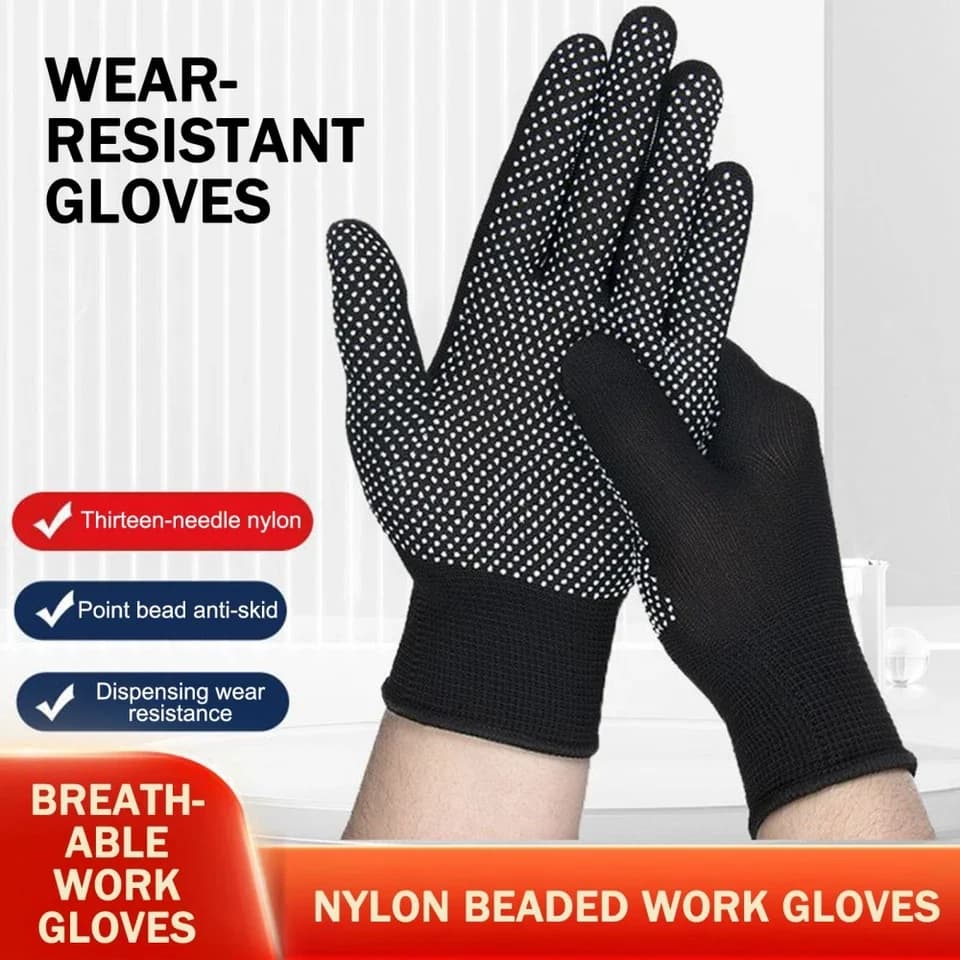 Protective Equipment Efficient with Non-Slip, Breathable Yard Work Glove - Model E1C3F9