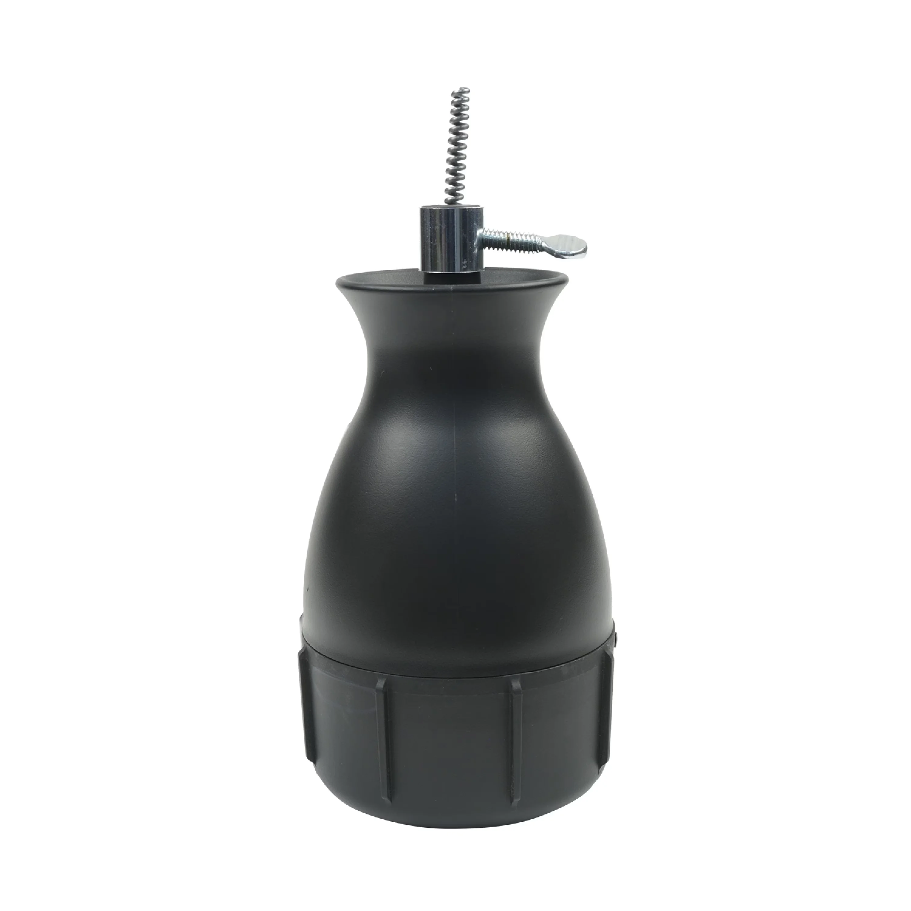 Durable Plumbing with Hand Crank Powered, Clears drain lines up to 10 ft. deep - Black 1/8 in. Model CB6A23