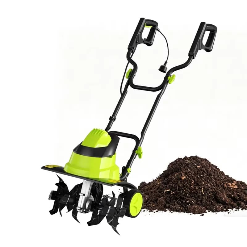Compact Trillers Cultivator with 120V, Adjustable Wheels - Built to Last Model F03809