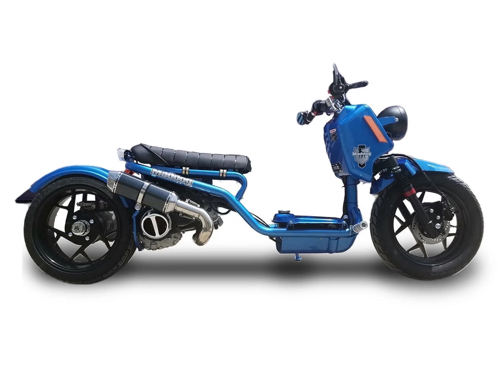Scooter Efficient with Headlights, Ice Bear Maddog Gen V 150cc, Automatic CVT - Blue Model 0C6681