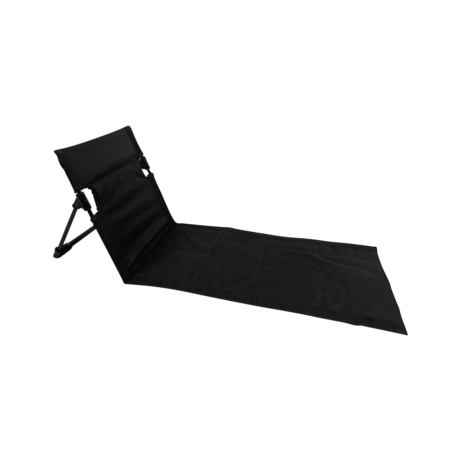 Essential Beach Chair with Lightweight, Material:cloth, Portable Outdoor - Black for Camping, Picnic Model 7E6D76