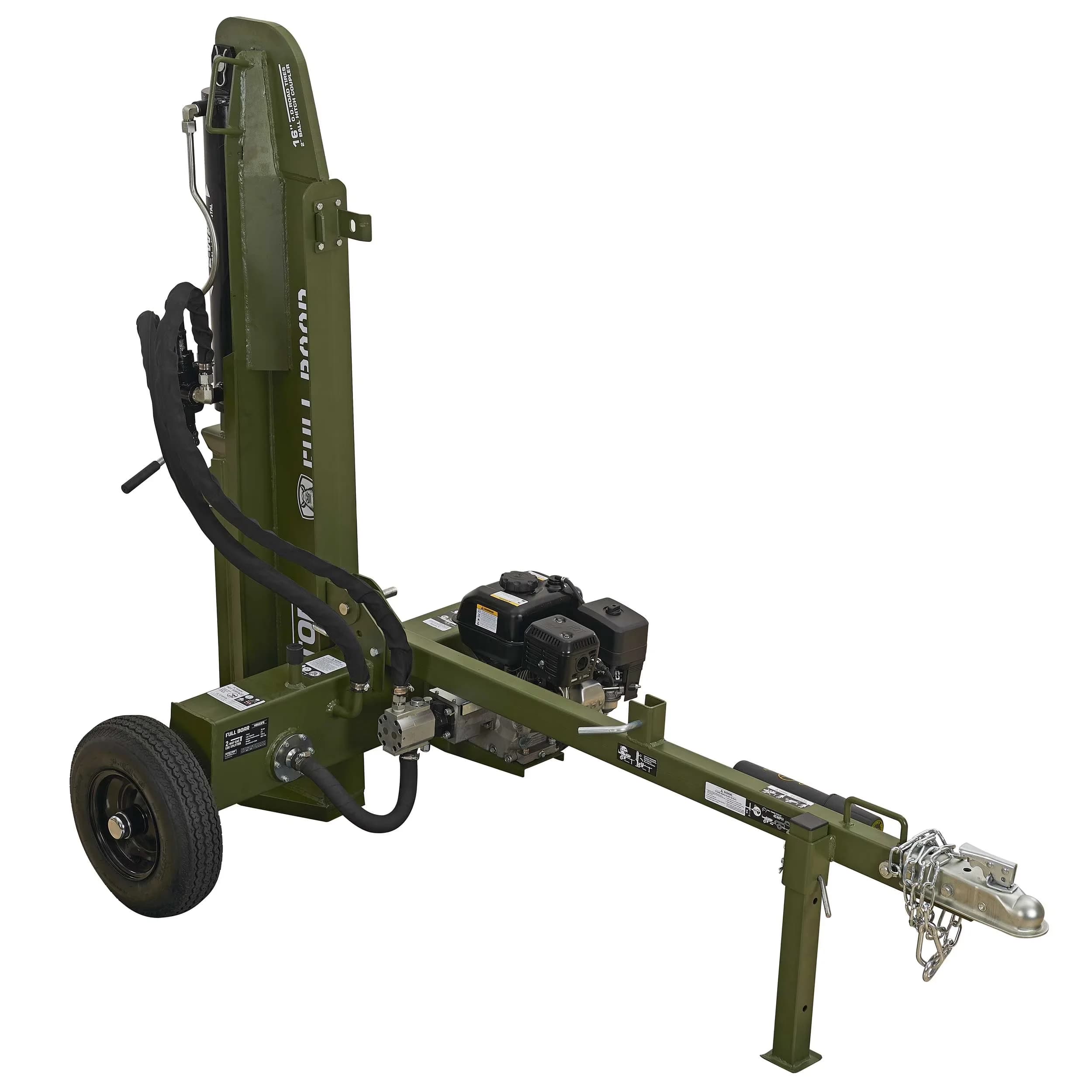 Logsplitter Classic with Wheeled, Heavy Duty H beam structural design - 49 Model 8D5E2F