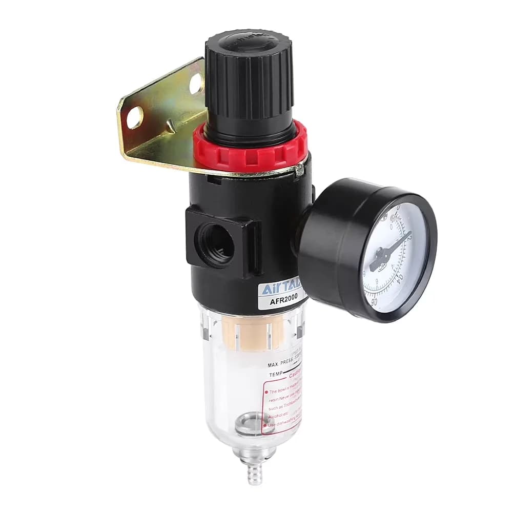 Air Tools Compressor Reliable with Adjustable, gas connection installation, etc - Metal 1/4 Model 0EAF5E
