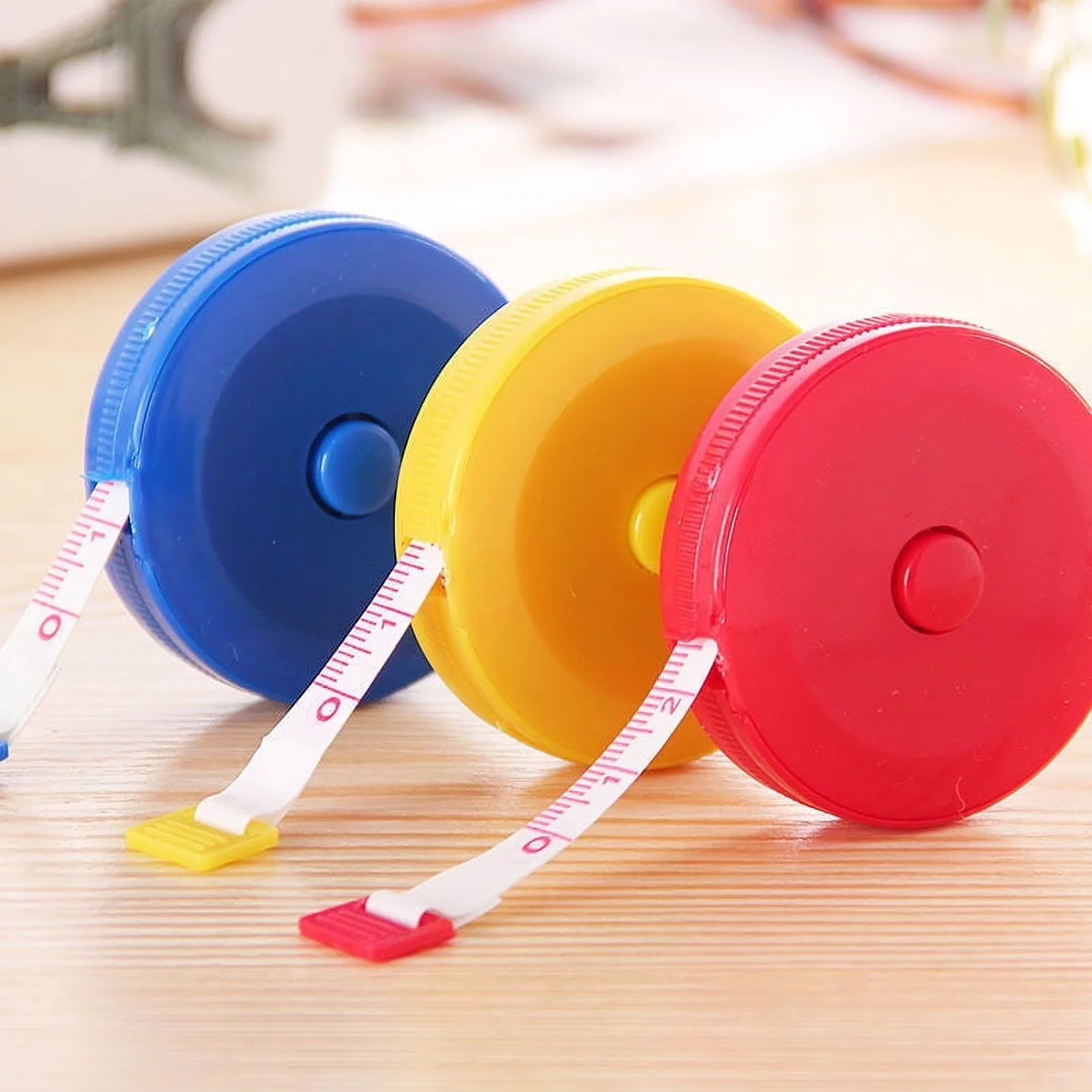 Sleek Measuring Layout with Expandable, Soft Tape Measure, Small Tape Measure - Plastic Model C18769
