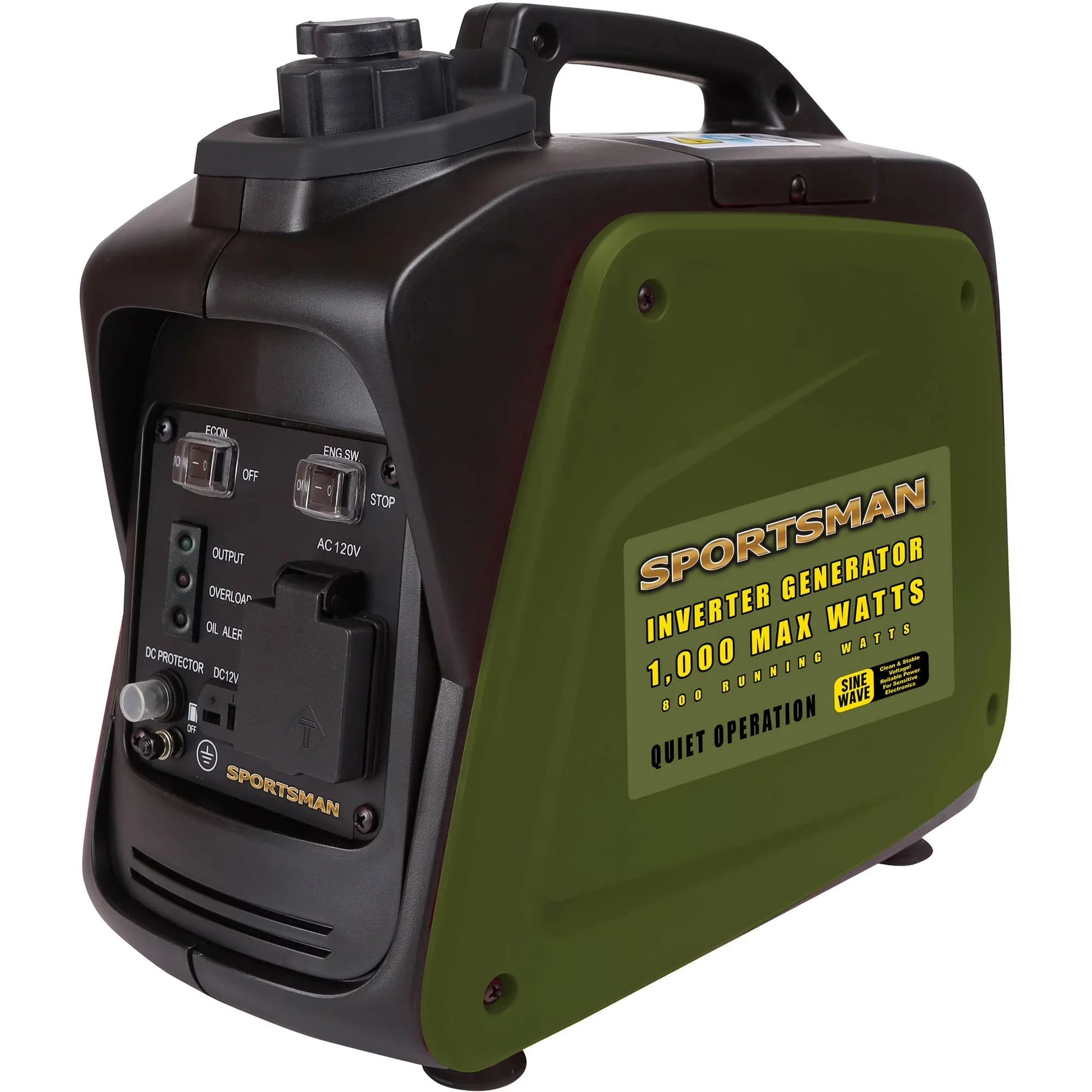 Innovative Generator with 1000W, Low Oil Shutdown, 1000 Watt Inverter - Residential Grade Model 46F7A0