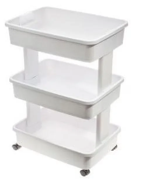 Professional Garage Storage Supply with Portable, Rolling, Arctic White - Polypropylene White Model FC4FE2