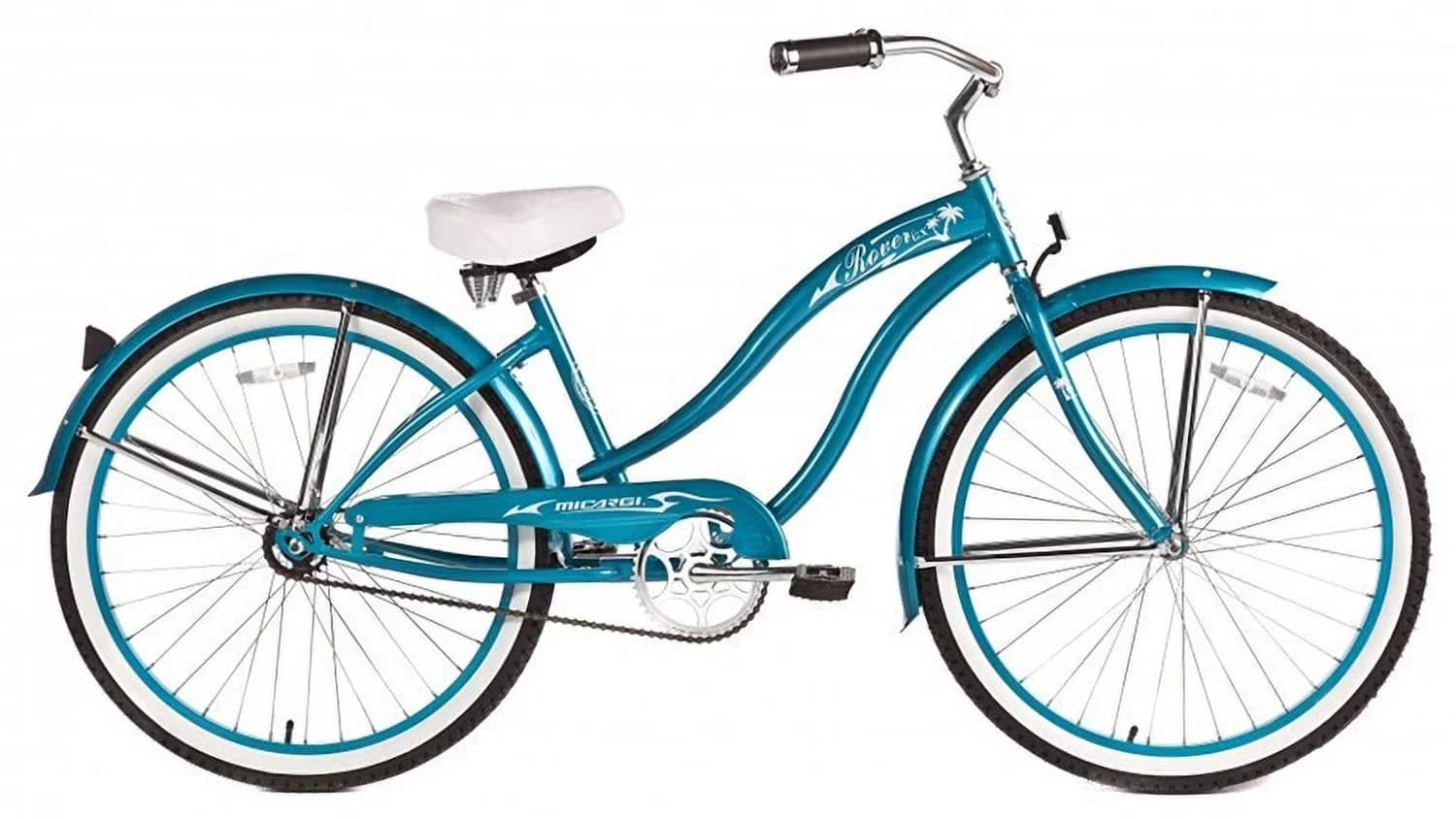 Cruiser Bike Essential with Lightweight, Brakes: Coaster brakes easy stopping, Frame: 26" Beach Cruiser Frame - Blue Model A387A4