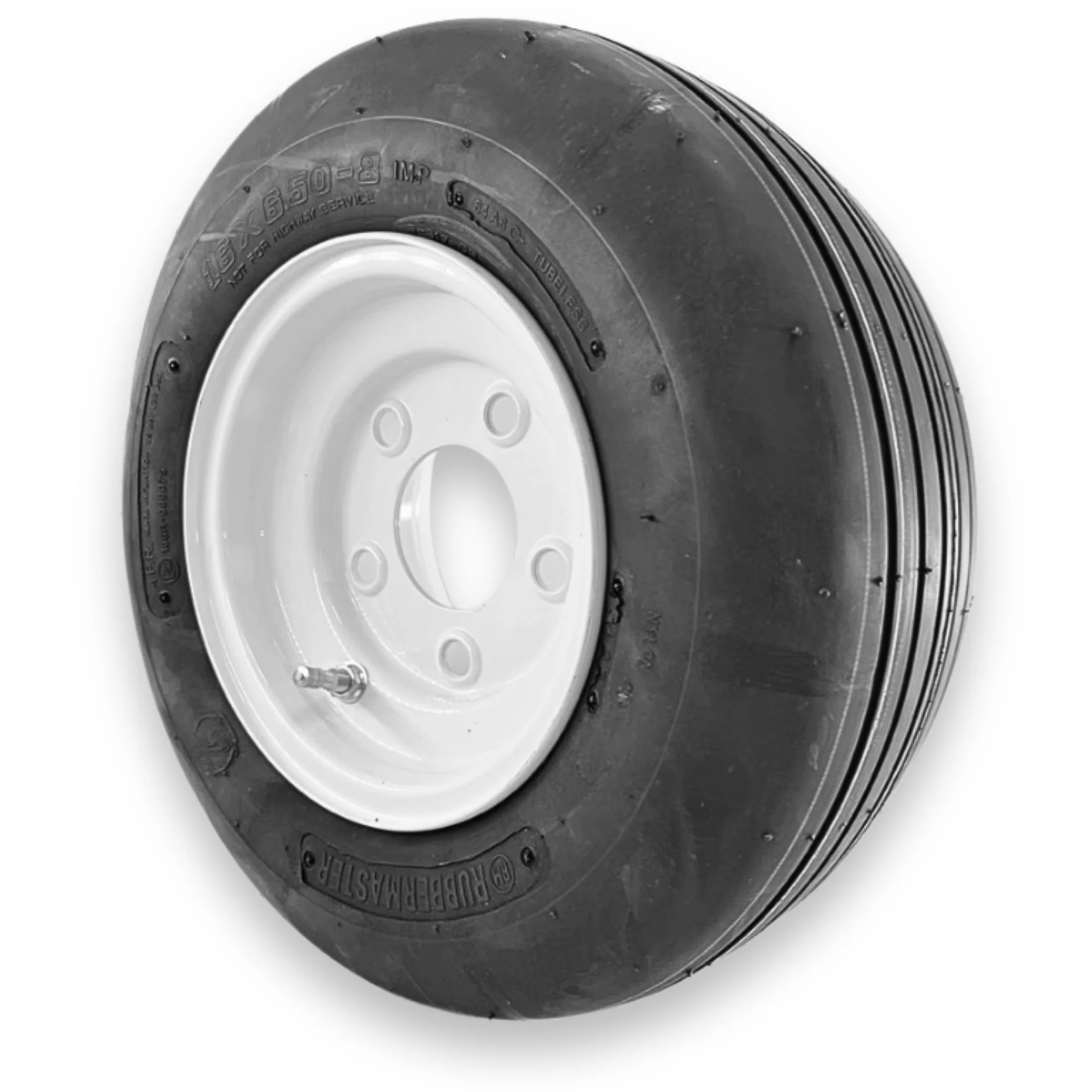 Reliable Motor Home And Rv Tire with 16x6.50-8 4 Ply Rib 5 on 4.5 Stamped - Model FC904F