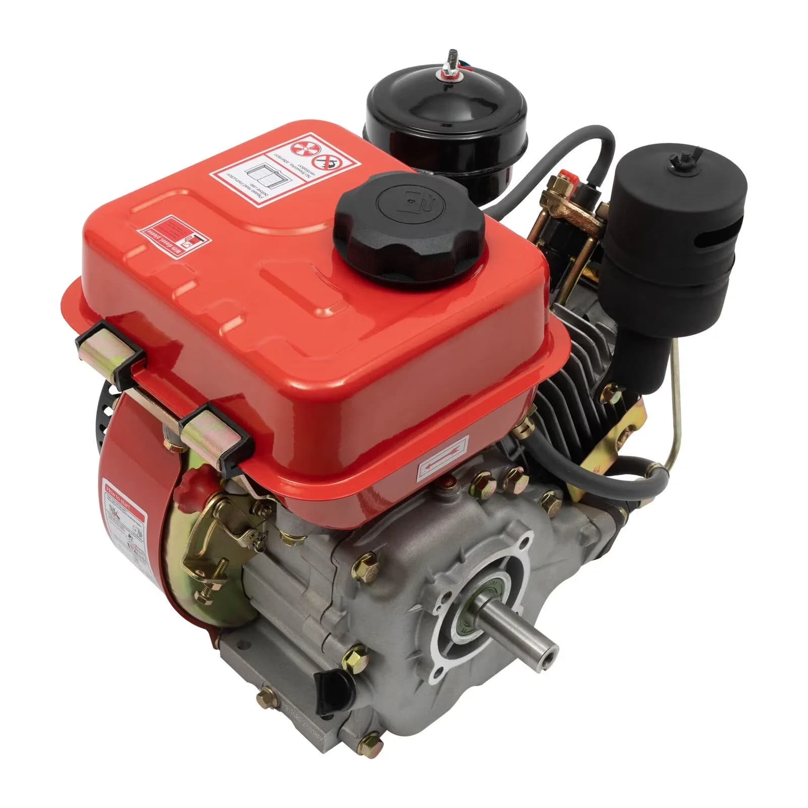 Efficient Generator with Low Oil Shutdown, Diesel Pull Cord Start Power - Model A1016C