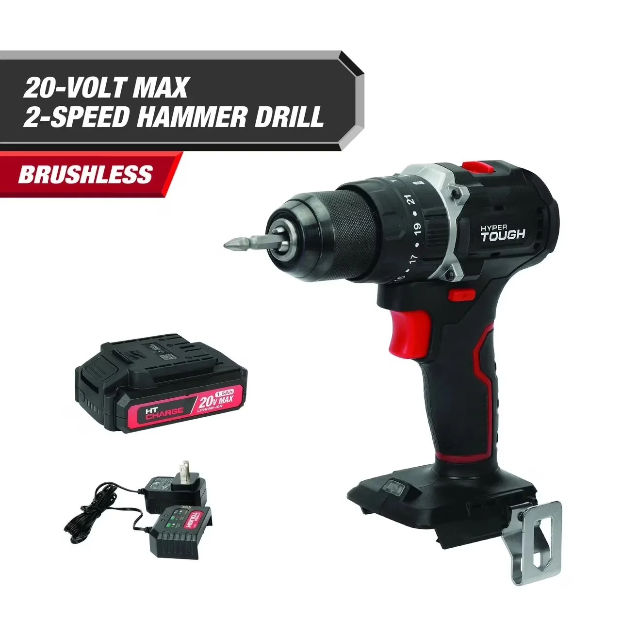 Quality Drills Driver with Battery, 20V, Variable Speed Trigger for Daily Use - Model C007EA