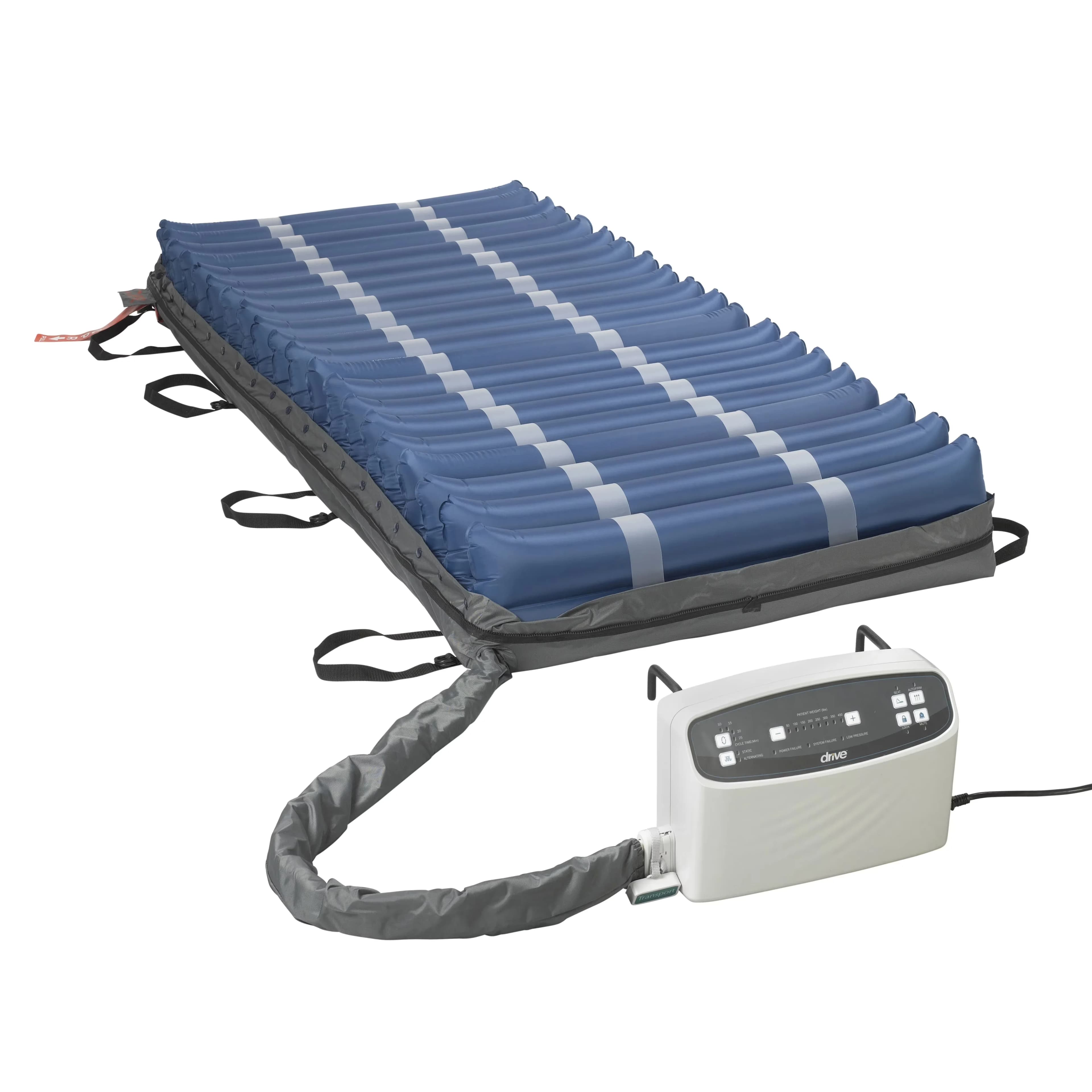 Stylish Mattresses Accessory with Adjustable, 84" x 36" - Nylon And Pu Blue Model B3FA98