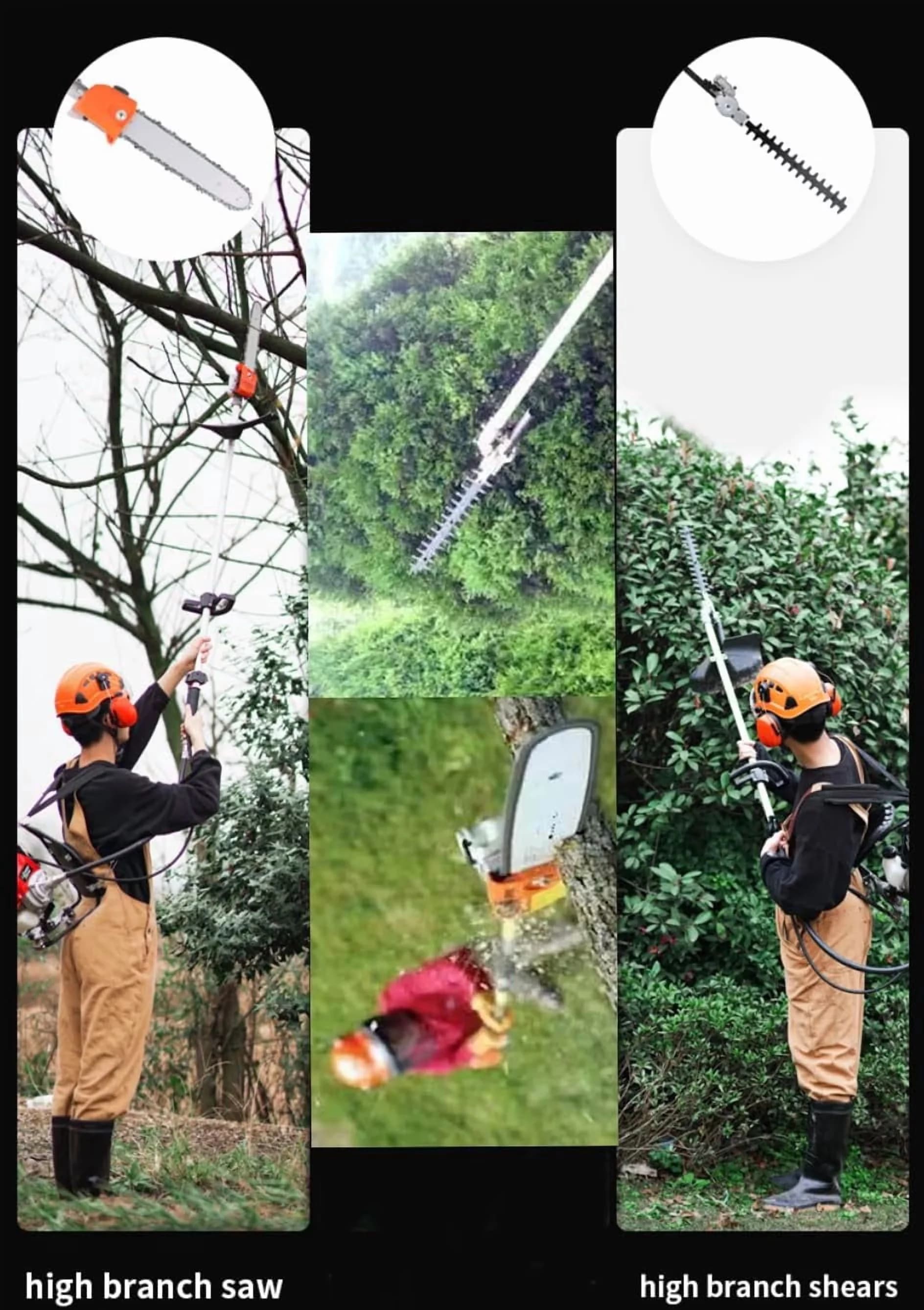 String Trimmer Durable with Attachment Capable, Engine model: GX35, Displacement: 35cc - Model 524437
