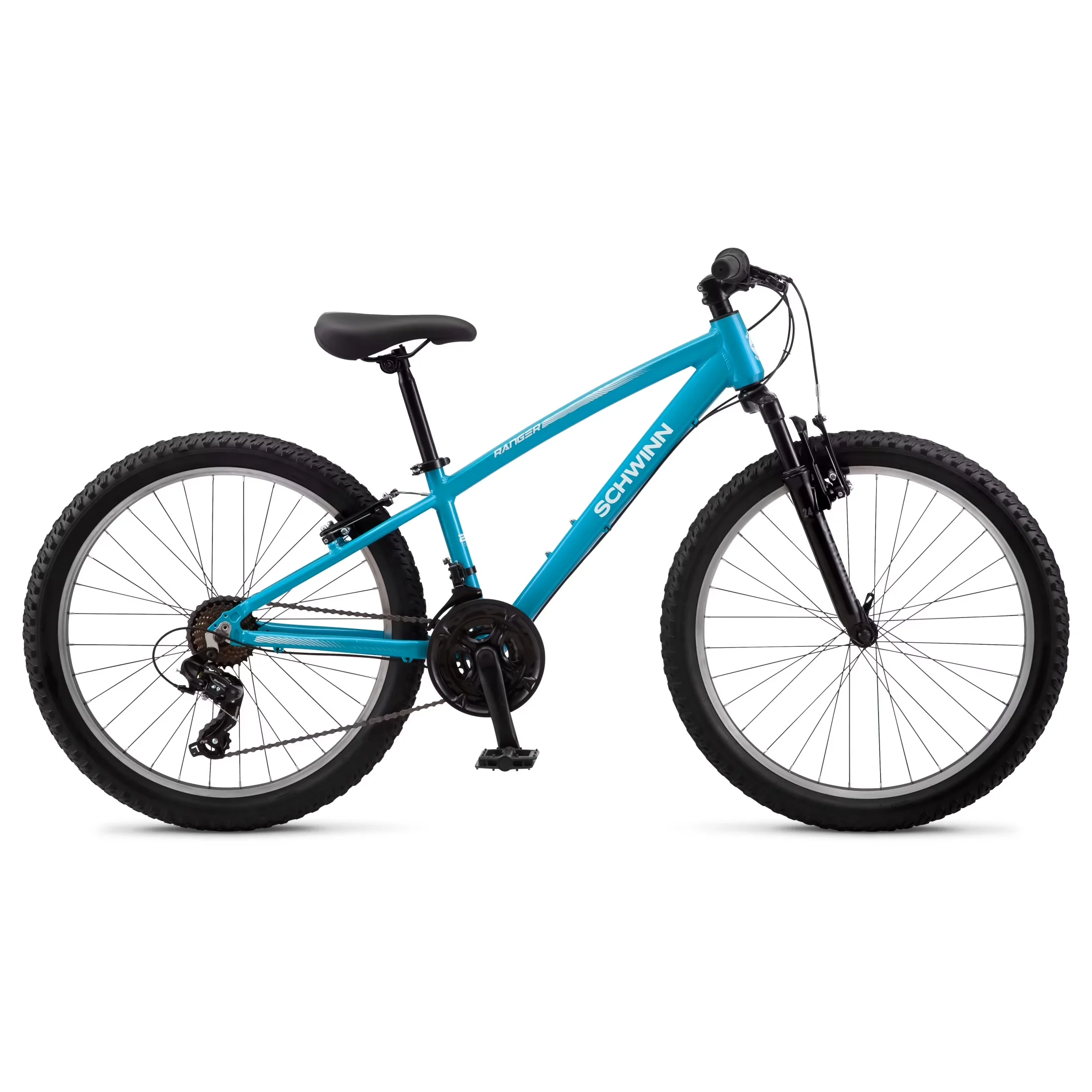 Reliable Mountain Bike with Adjustable Seat Height, 21 Speeds, Ranger - Blue Model 2956EE