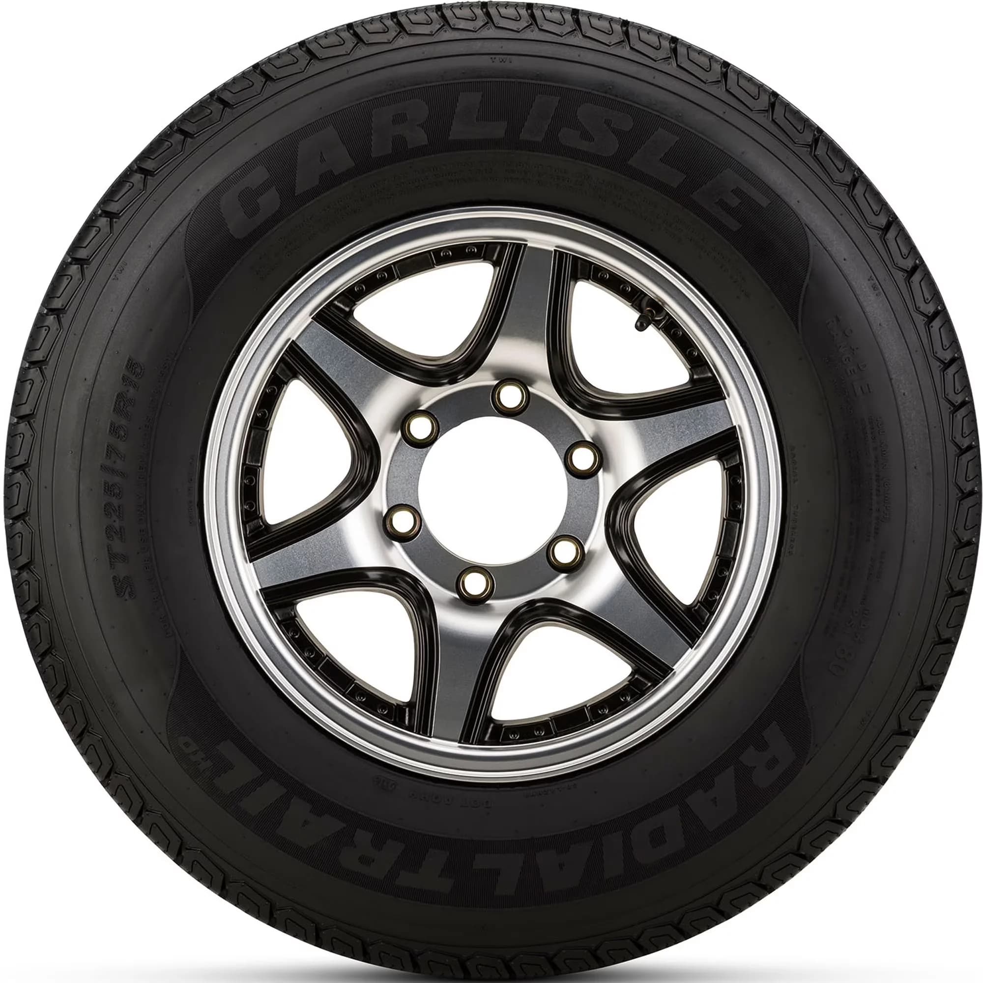 Reliable Trailer Tire with Fits Multiple Makes And Models - ST205 - Long-Lasting Performance Model 1CDC9C