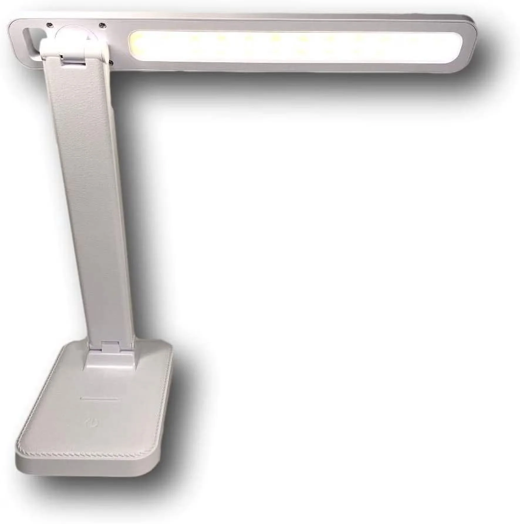 Reliable Desk Lamp with LED, Battery, Dimmable - White Metal Wireless - Premium Collection Model 1B9299