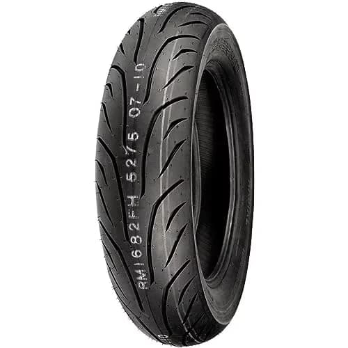 Motorcycle Tire Innovative with All-Weather, 180/70R-16 - Black - Low Maintenance Model A695FF