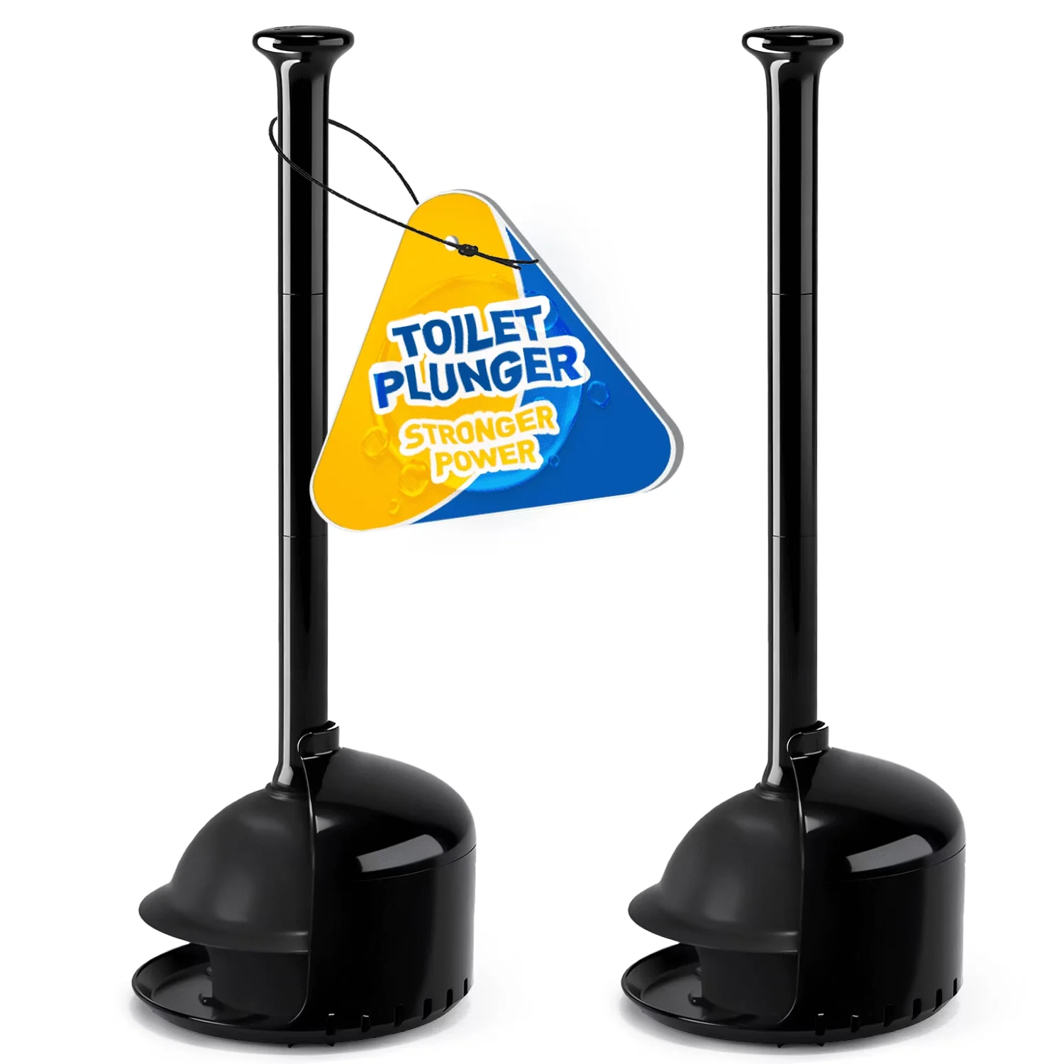 Plumbing Compact with Easy Clean, Easy Installation - Black 1.83 lbs for Bathroom Model 93B2F9