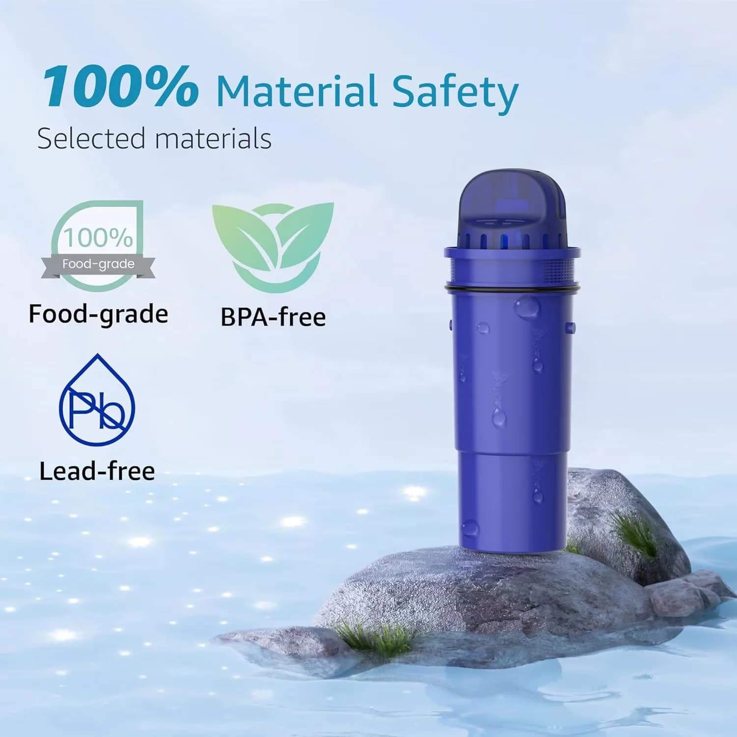Modern Water Filtration with CF10A Filter Replacement - Built to Last Model 8A9D7B
