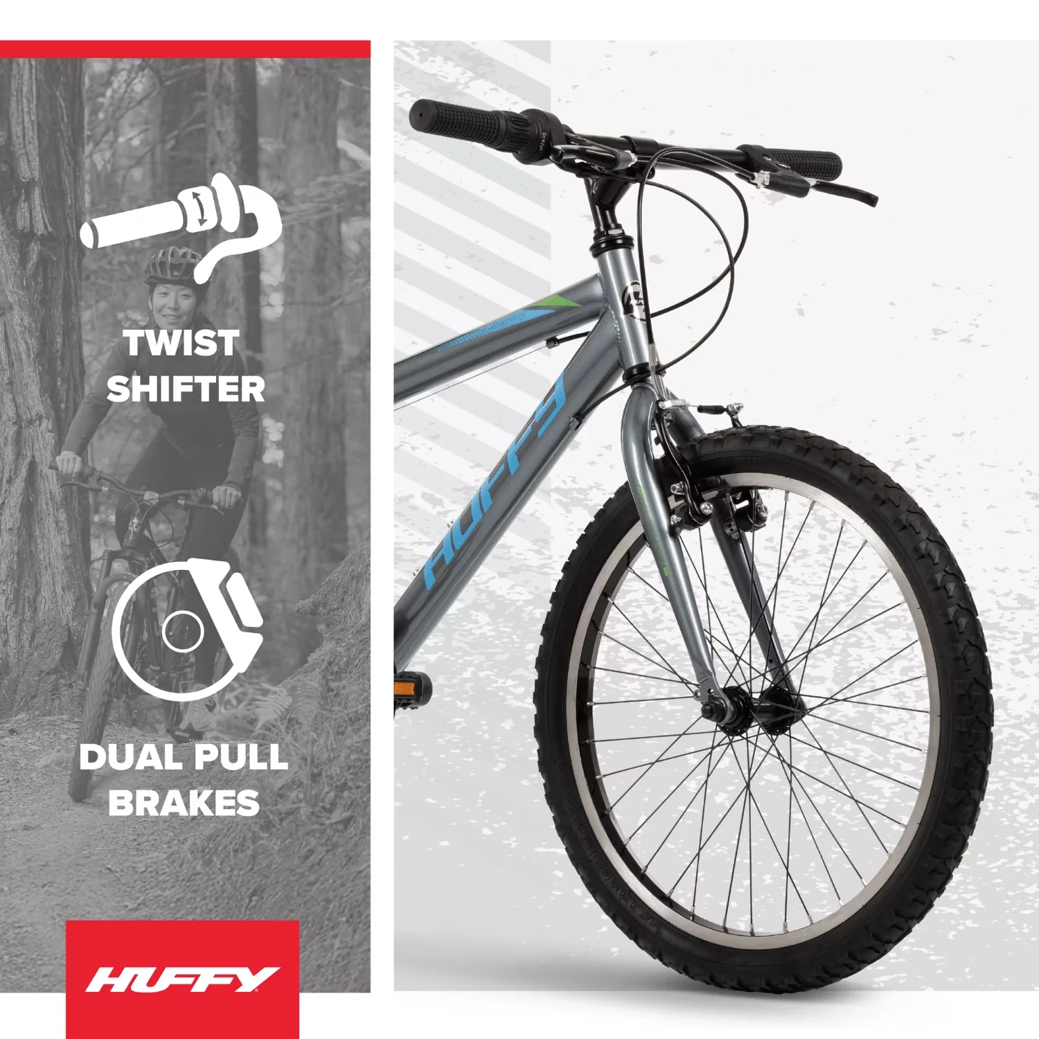 Kids Bike Classic with Adjustable Seat Height, Boys, Charcoal - Gray Granite Model BDCB39