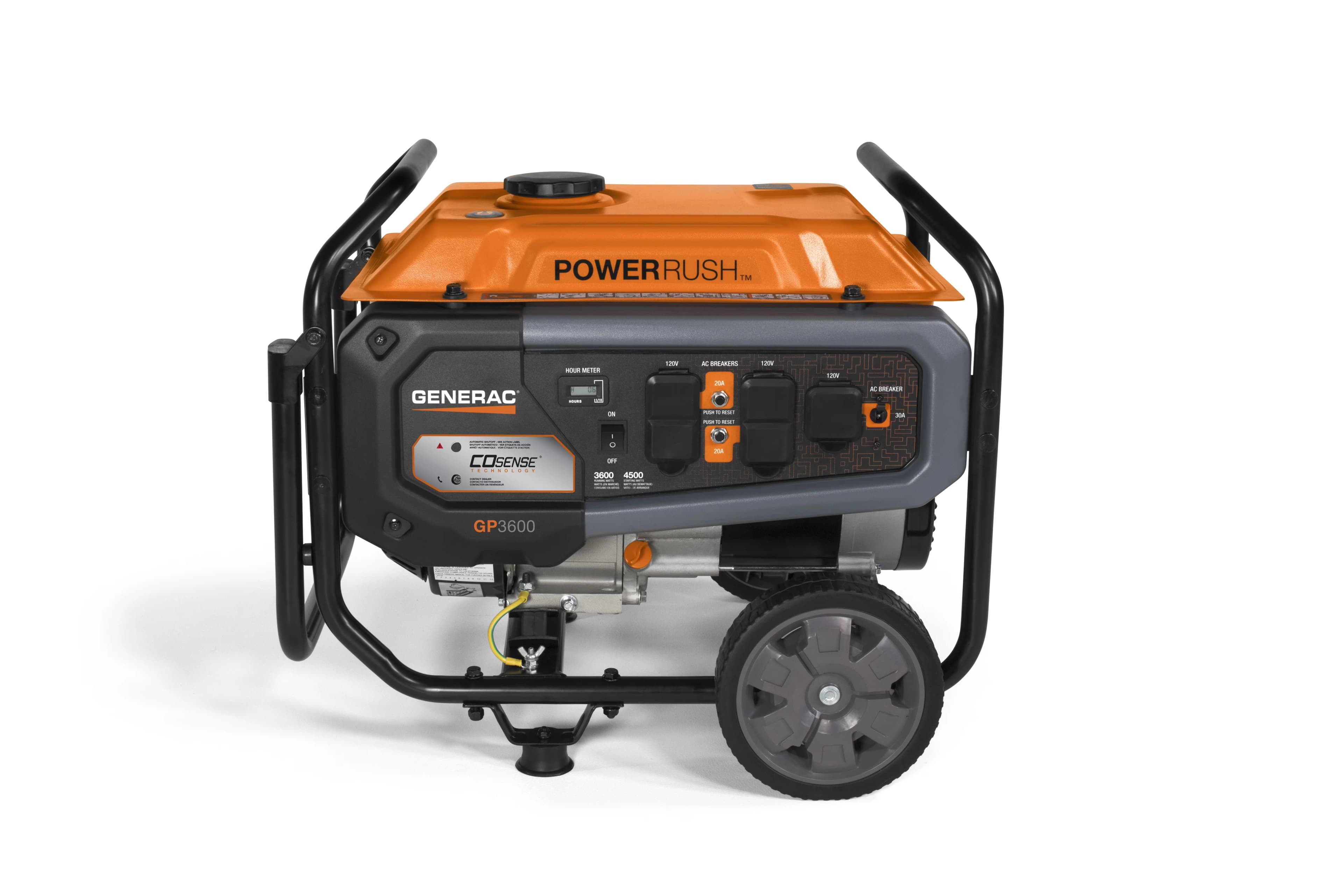 Sleek Generator with Auto-Idle Control, Home Backup or RV Ready, 4500 Starting Watt Portable Gas - Model 785A68