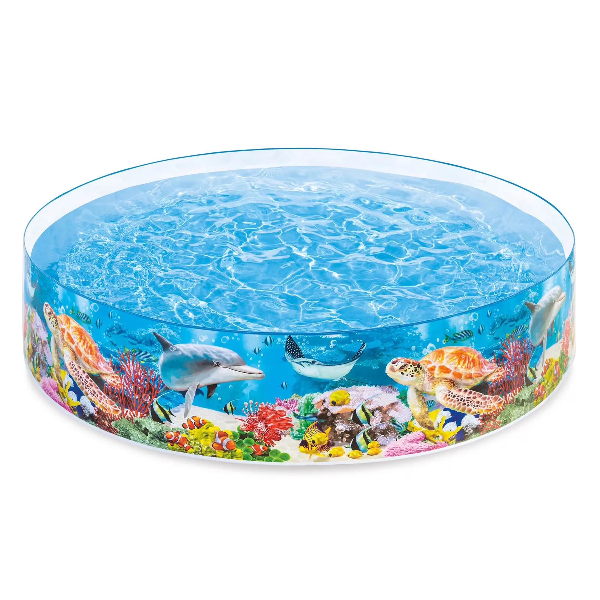 Above Ground Pool Versatile with Fade Resistant, Recommended age: 3 years and up - White Model 85E8B3