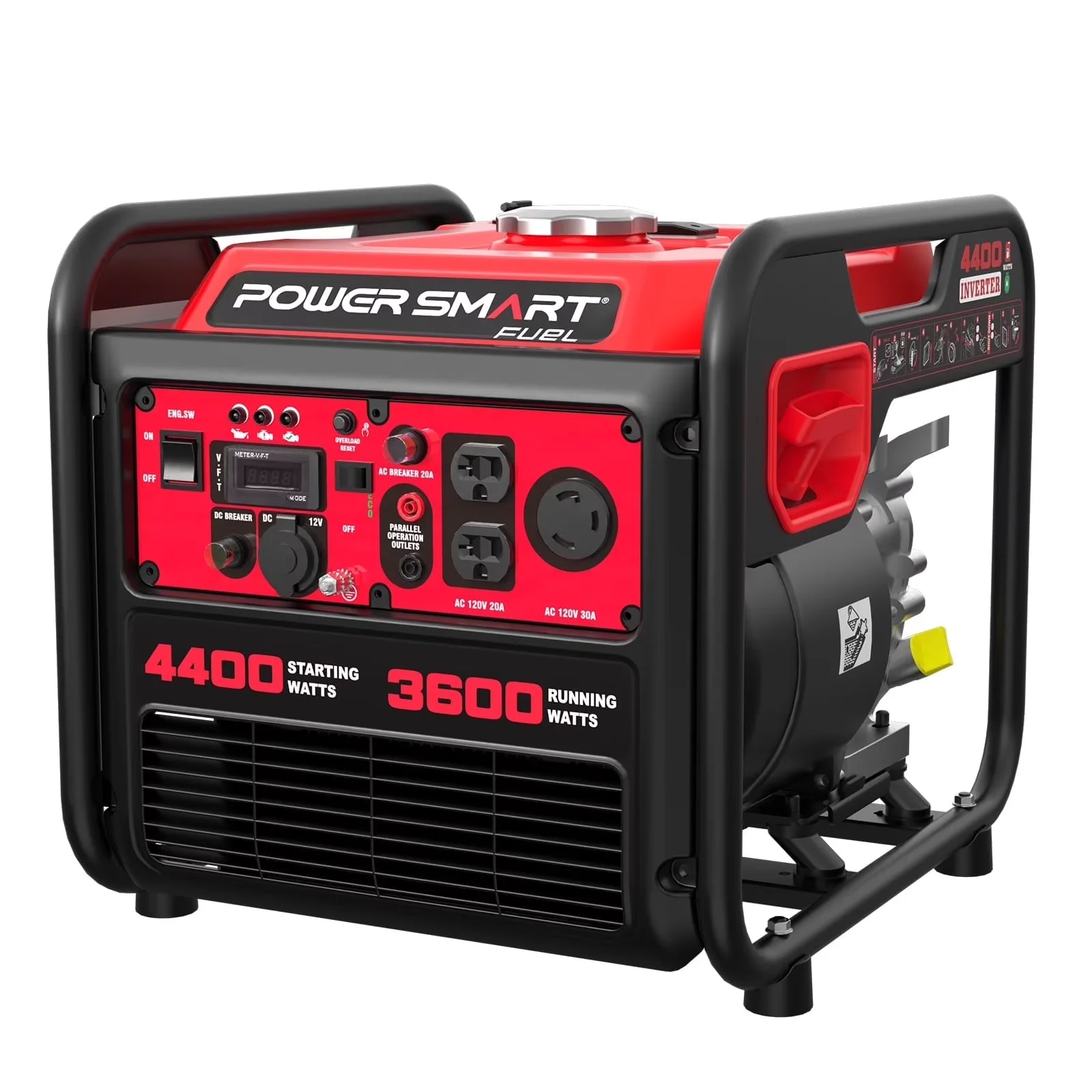 Reliable Generator with 4400W, Low Oil Shutdown, 1.6-gallon fuel tank - 4400 Model 695FD5